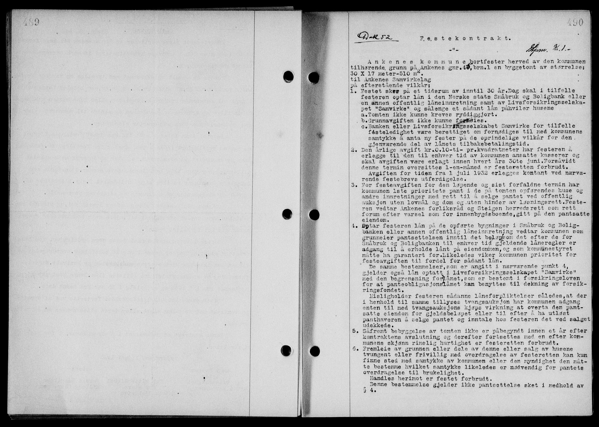 Steigen og Ofoten sorenskriveri, SAT/A-0030/1/2/2C/L0023/0002: Mortgage book no. 26-II og 27, 1933-1934, Deed date: 17.07.1933