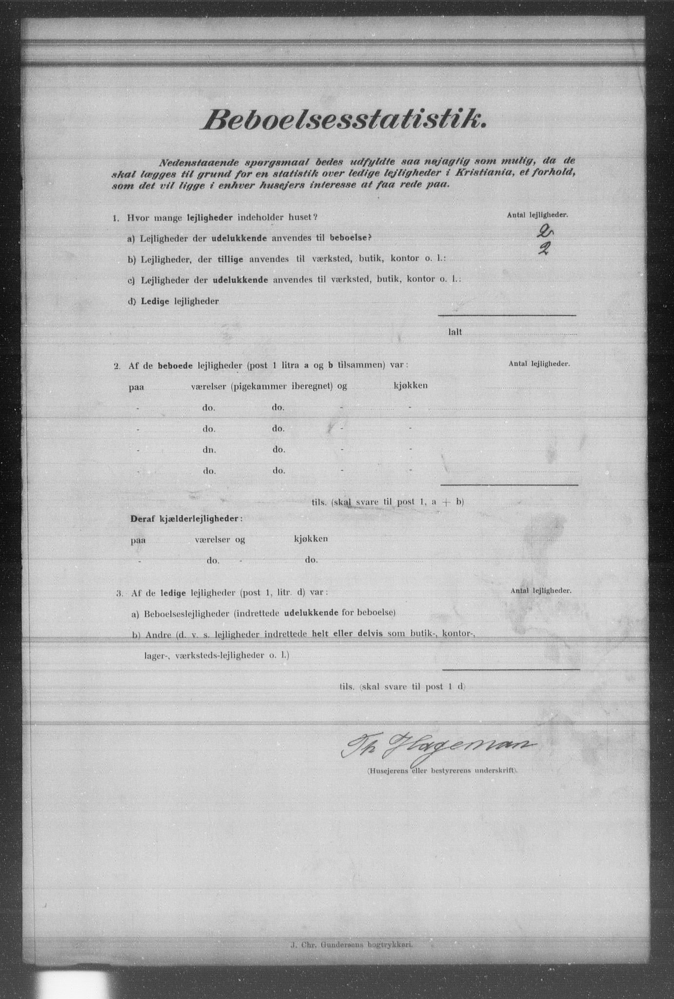 OBA, Municipal Census 1902 for Kristiania, 1902, p. 19609