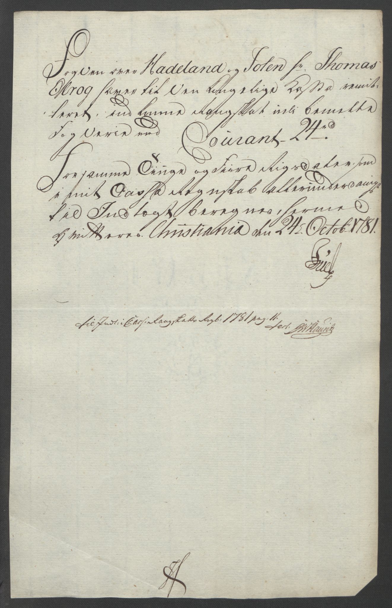 Rentekammeret inntil 1814, Reviderte regnskaper, Fogderegnskap, AV/RA-EA-4092/R19/L1399: Fogderegnskap Toten, Hadeland og Vardal, 1762-1783, p. 536