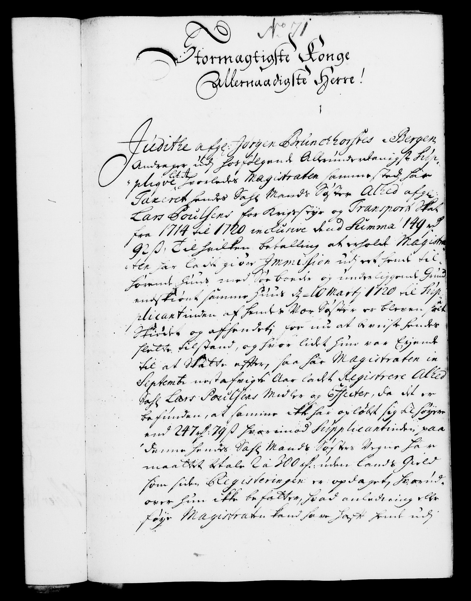 Rentekammeret, Kammerkanselliet, RA/EA-3111/G/Gf/Gfa/L0008: Norsk relasjons- og resolusjonsprotokoll (merket RK 52.8), 1725, p. 392