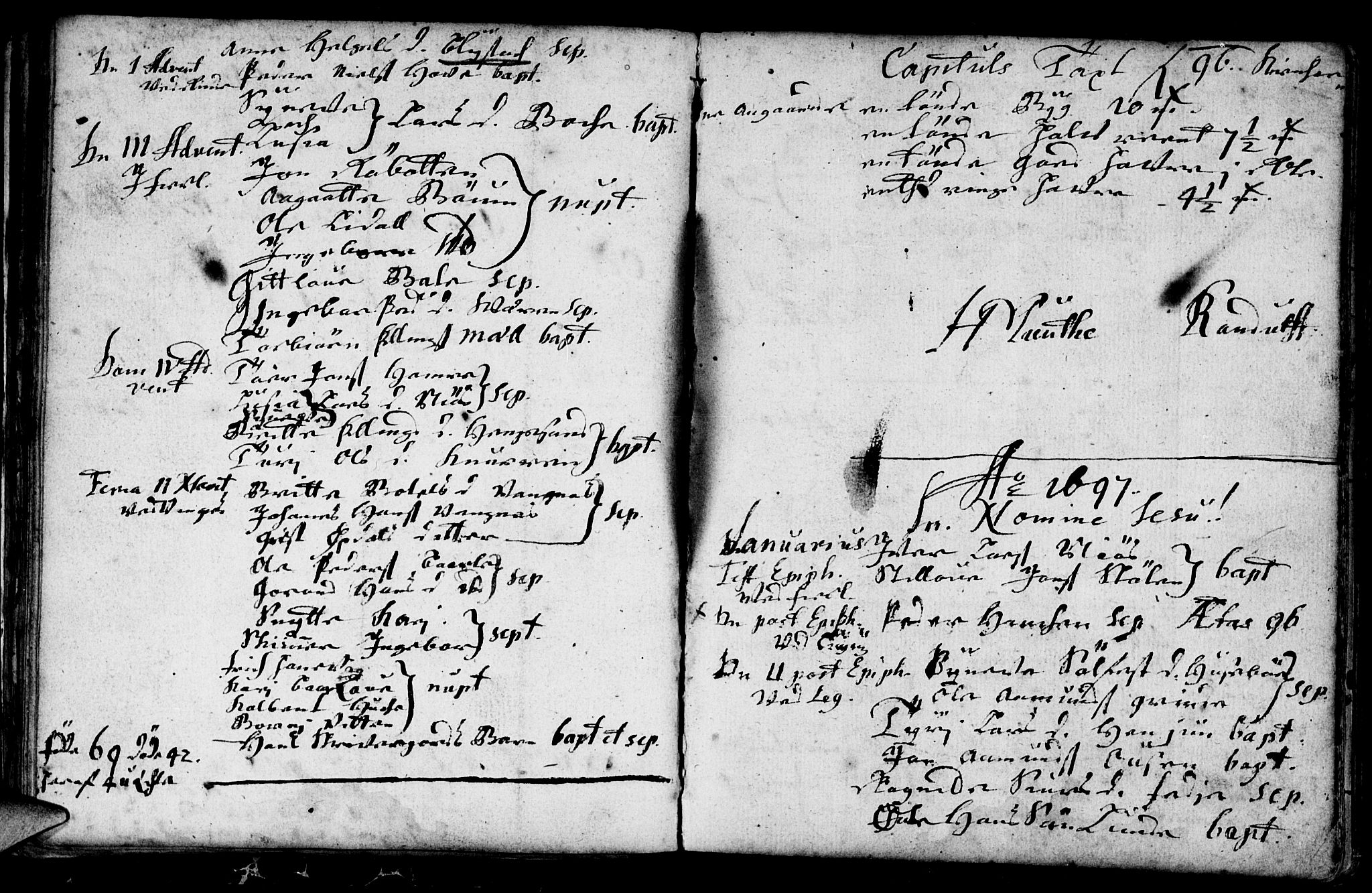 Leikanger sokneprestembete, SAB/A-81001: Parish register (official) no. A 1, 1690-1734, p. 24