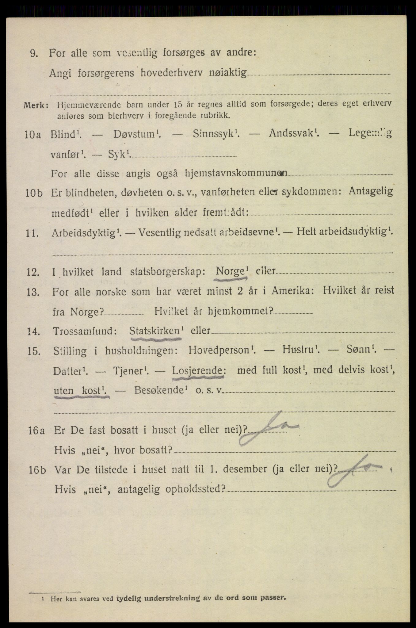 SAH, 1920 census for Eidskog, 1920, p. 9998