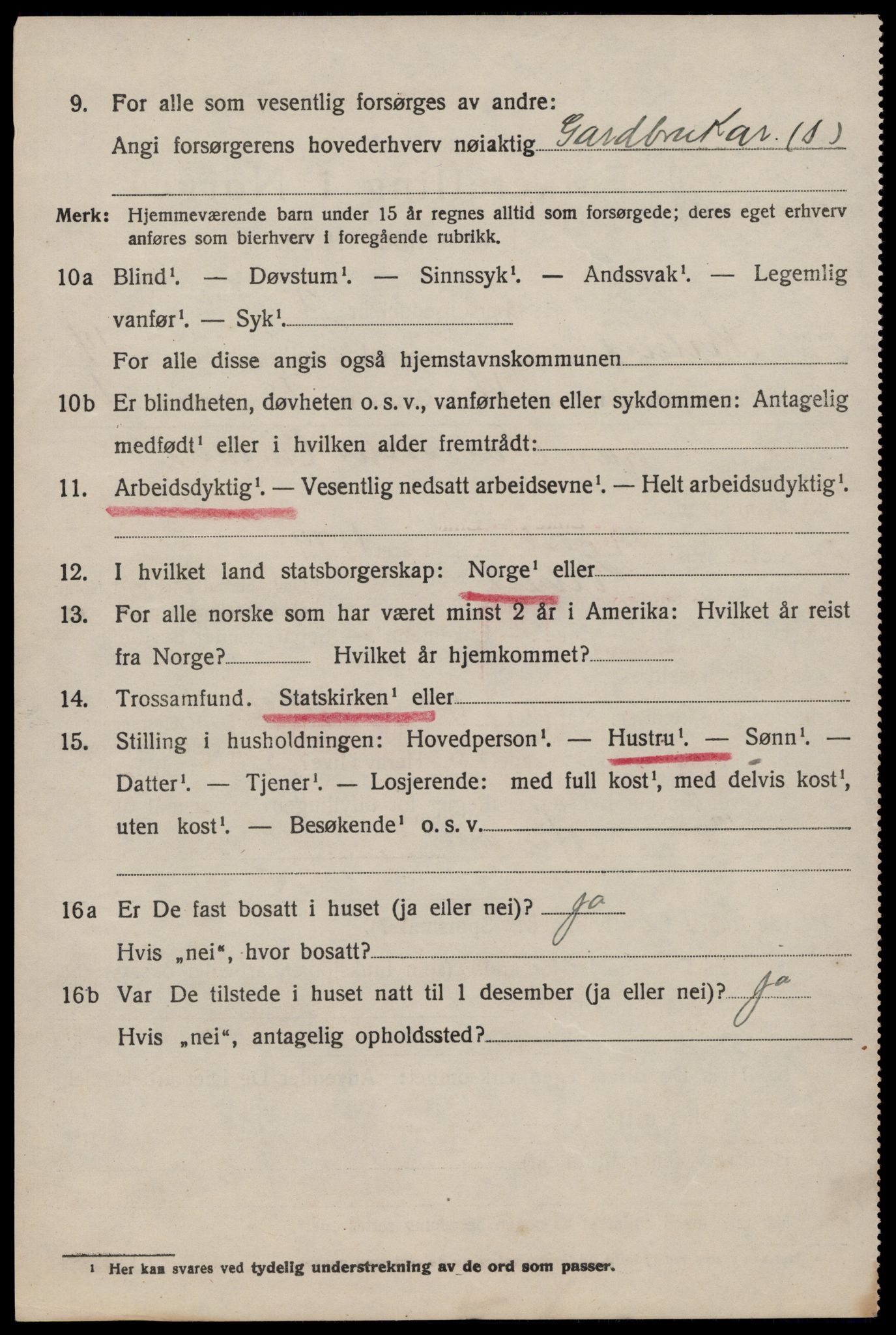 SAKO, 1920 census for Kviteseid, 1920, p. 6862