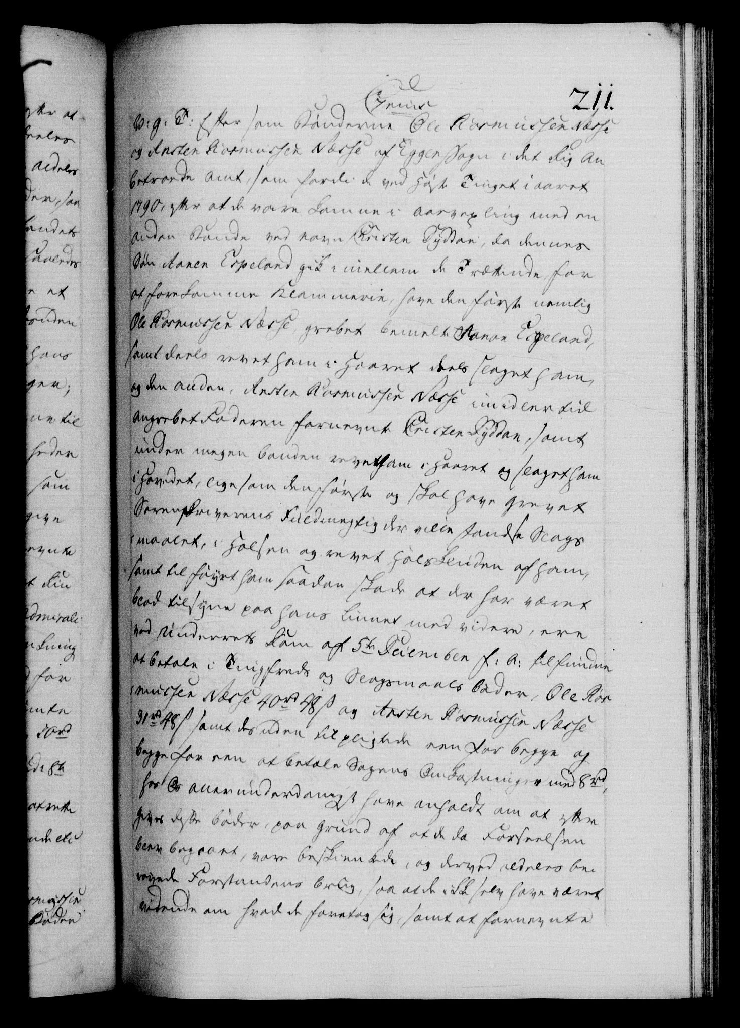 Danske Kanselli 1572-1799, AV/RA-EA-3023/F/Fc/Fca/Fcab/L0045: Norske tegnelser, 1792-1796, p. 211a