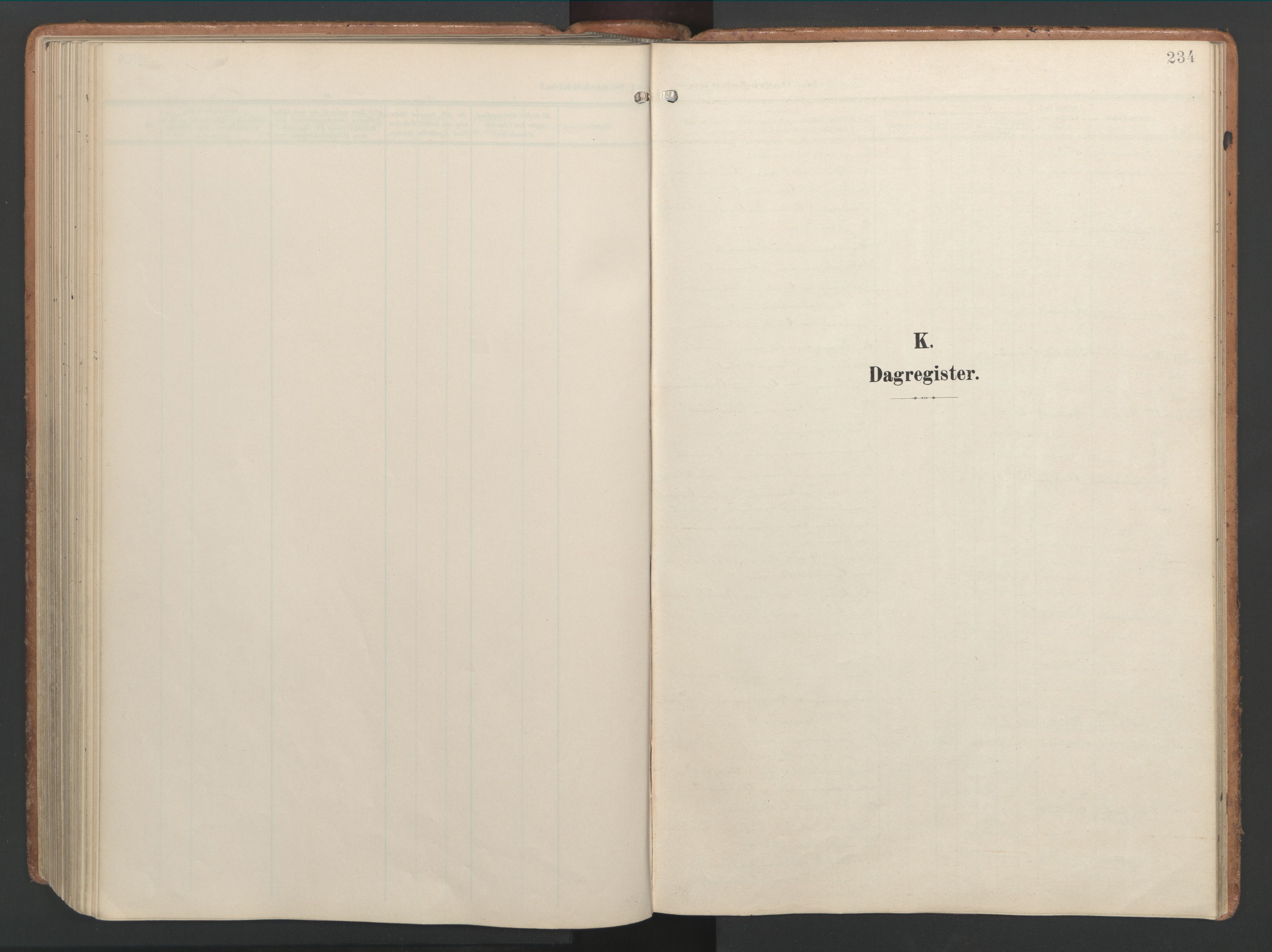 Ministerialprotokoller, klokkerbøker og fødselsregistre - Møre og Romsdal, AV/SAT-A-1454/592/L1030: Parish register (official) no. 592A08, 1901-1925, p. 234