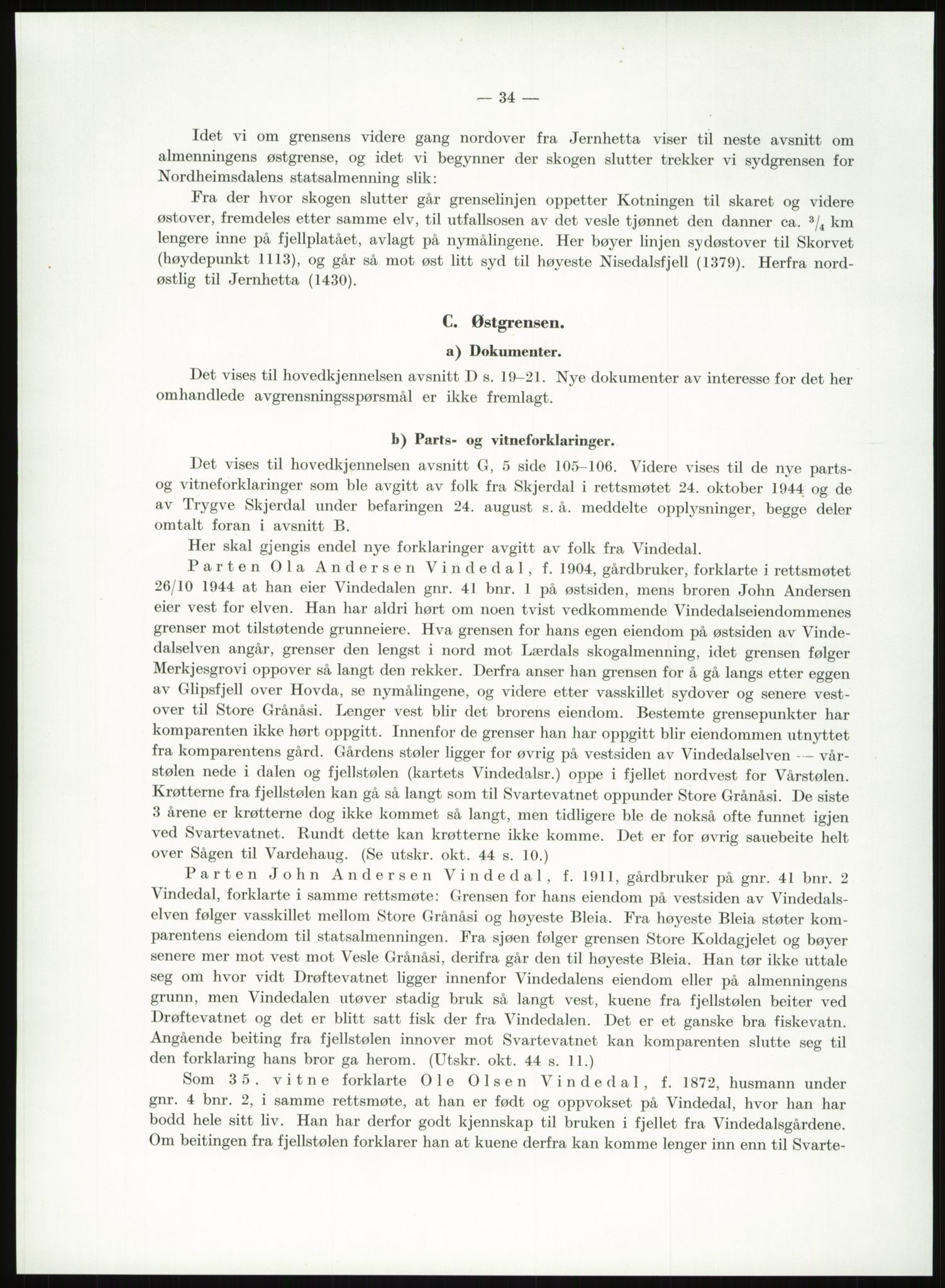 Høyfjellskommisjonen, AV/RA-S-1546/X/Xa/L0001: Nr. 1-33, 1909-1953, p. 3283