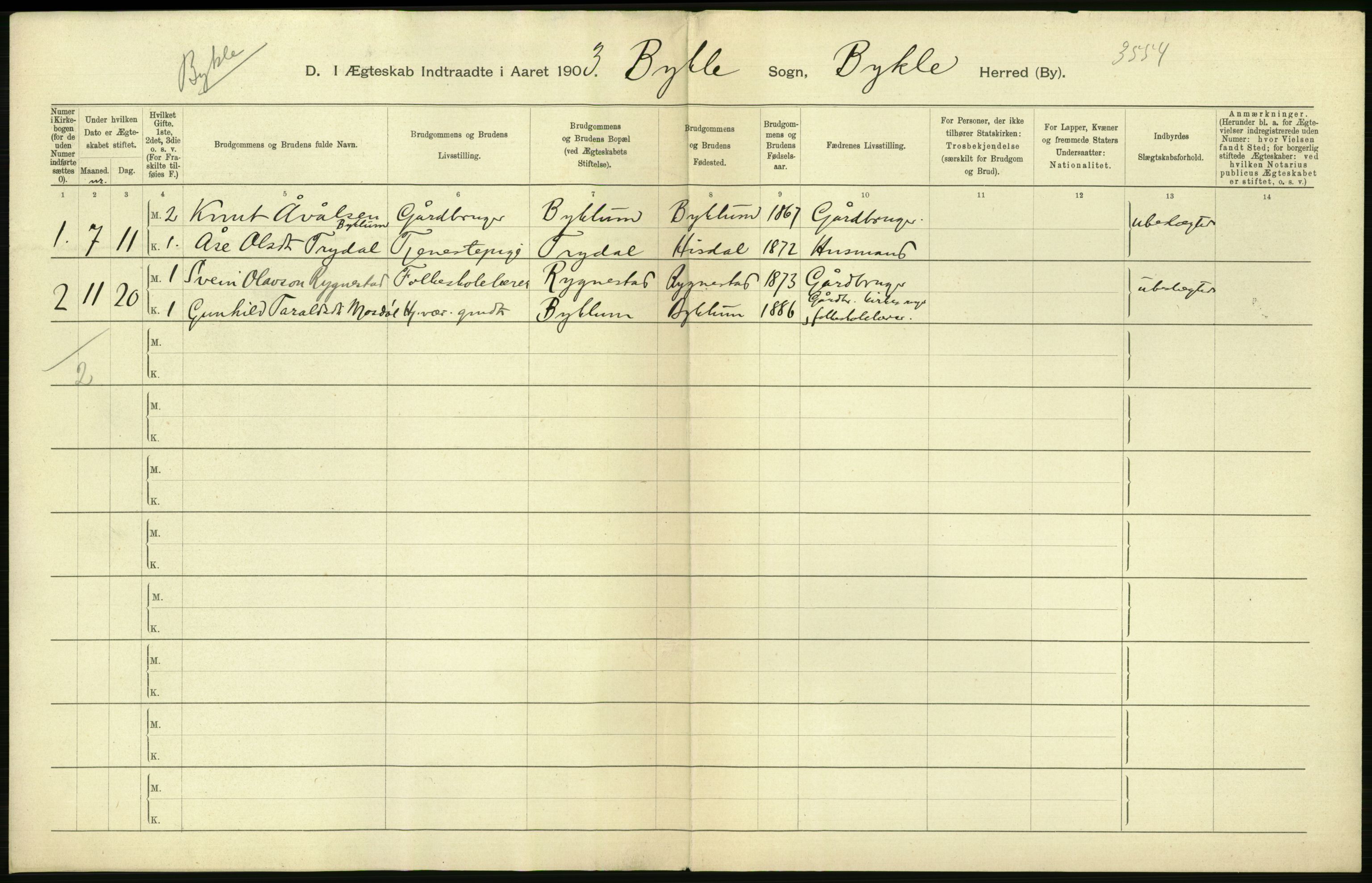 Statistisk sentralbyrå, Sosiodemografiske emner, Befolkning, AV/RA-S-2228/D/Df/Dfa/Dfaa/L0010: Nedenes amt: Fødte, gifte, døde, 1903, p. 260