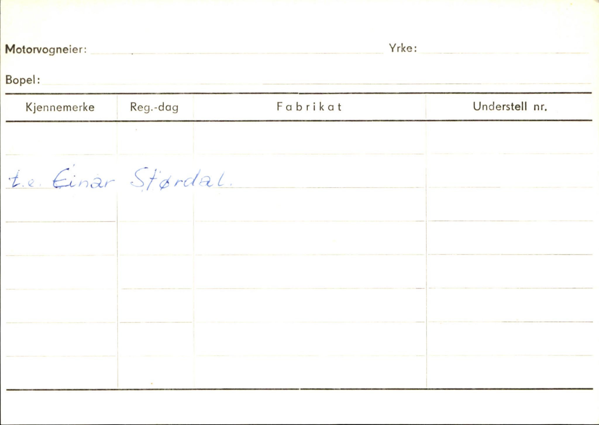 Statens vegvesen, Sogn og Fjordane vegkontor, AV/SAB-A-5301/4/F/L0125: Eigarregister Sogndal V-Å. Aurland A-Å. Fjaler A-N, 1945-1975, p. 2062