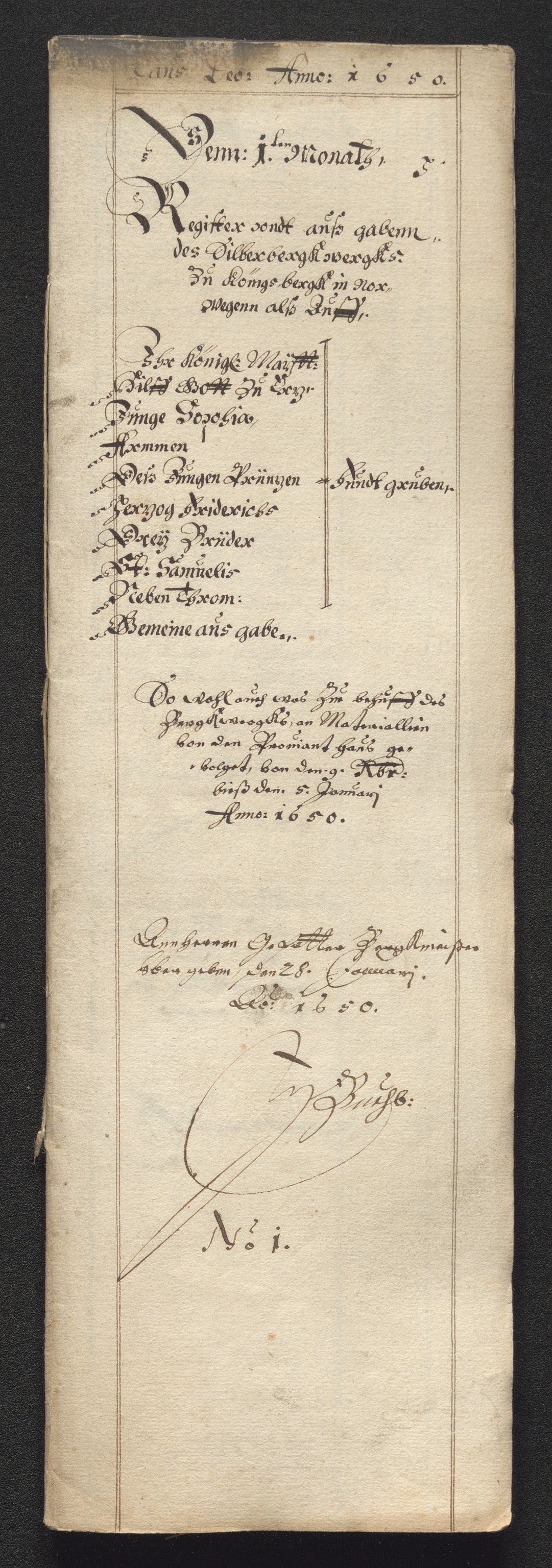 Kongsberg Sølvverk 1623-1816, AV/SAKO-EA-3135/001/D/Dc/Dcd/L0024: Utgiftsregnskap for gruver m.m. , 1650, p. 16