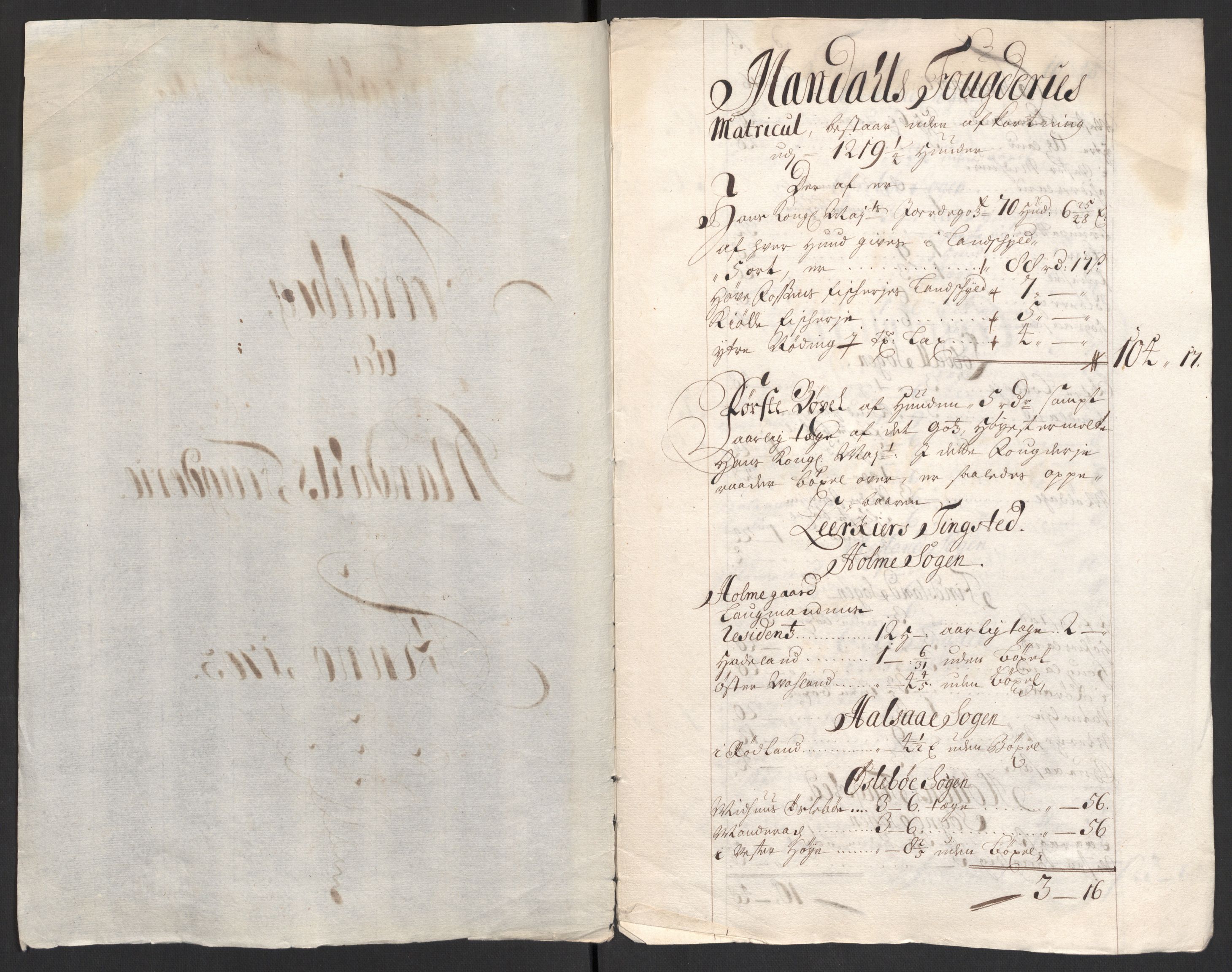 Rentekammeret inntil 1814, Reviderte regnskaper, Fogderegnskap, RA/EA-4092/R43/L2550: Fogderegnskap Lista og Mandal, 1703-1704, p. 53