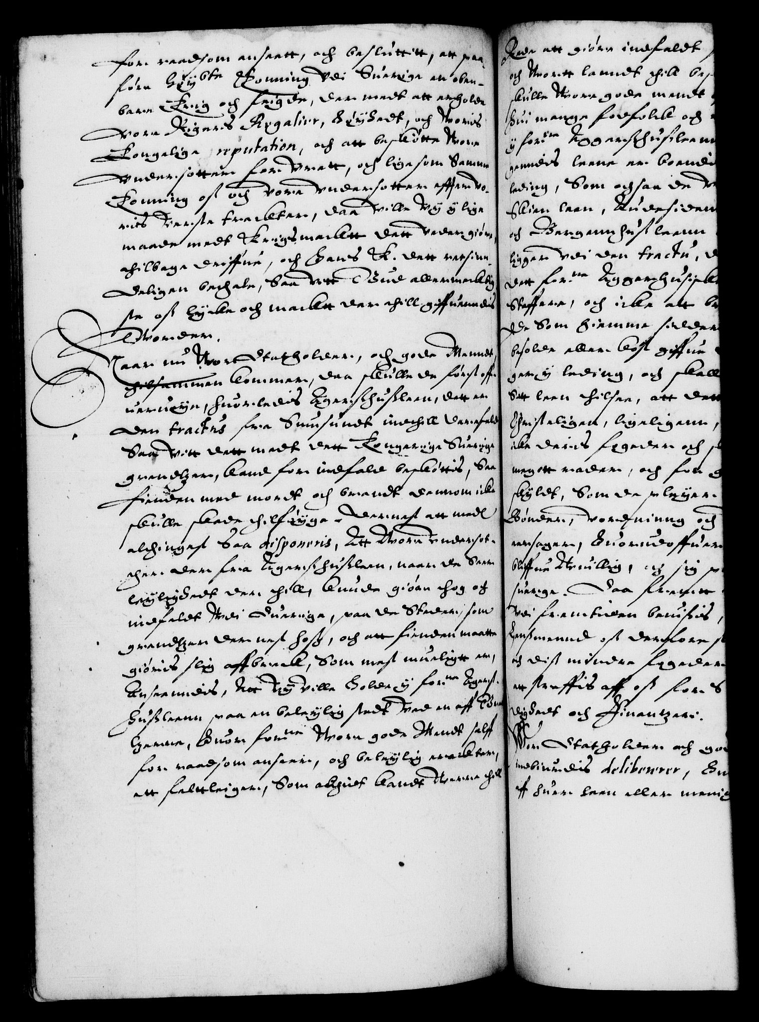 Danske Kanselli 1572-1799, AV/RA-EA-3023/F/Fc/Fca/Fcaa/L0003: Norske registre (mikrofilm), 1596-1616, p. 384b