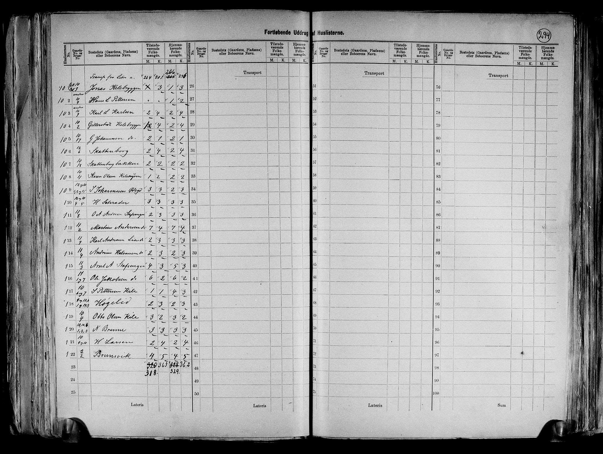 RA, 1891 census for 0111 Hvaler, 1891, p. 7