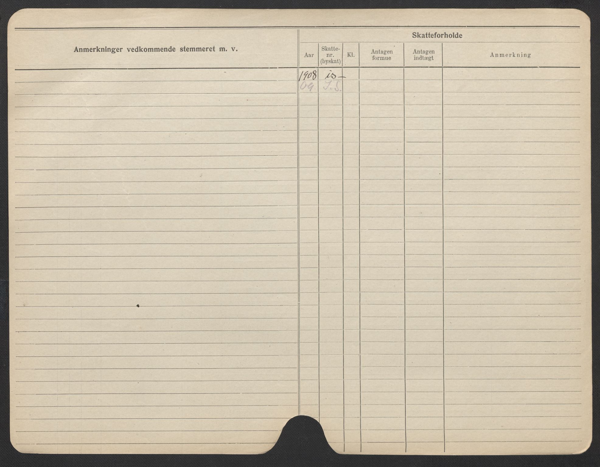 Oslo folkeregister, Registerkort, AV/SAO-A-11715/F/Fa/Fac/L0022: Kvinner, 1906-1914, p. 531b