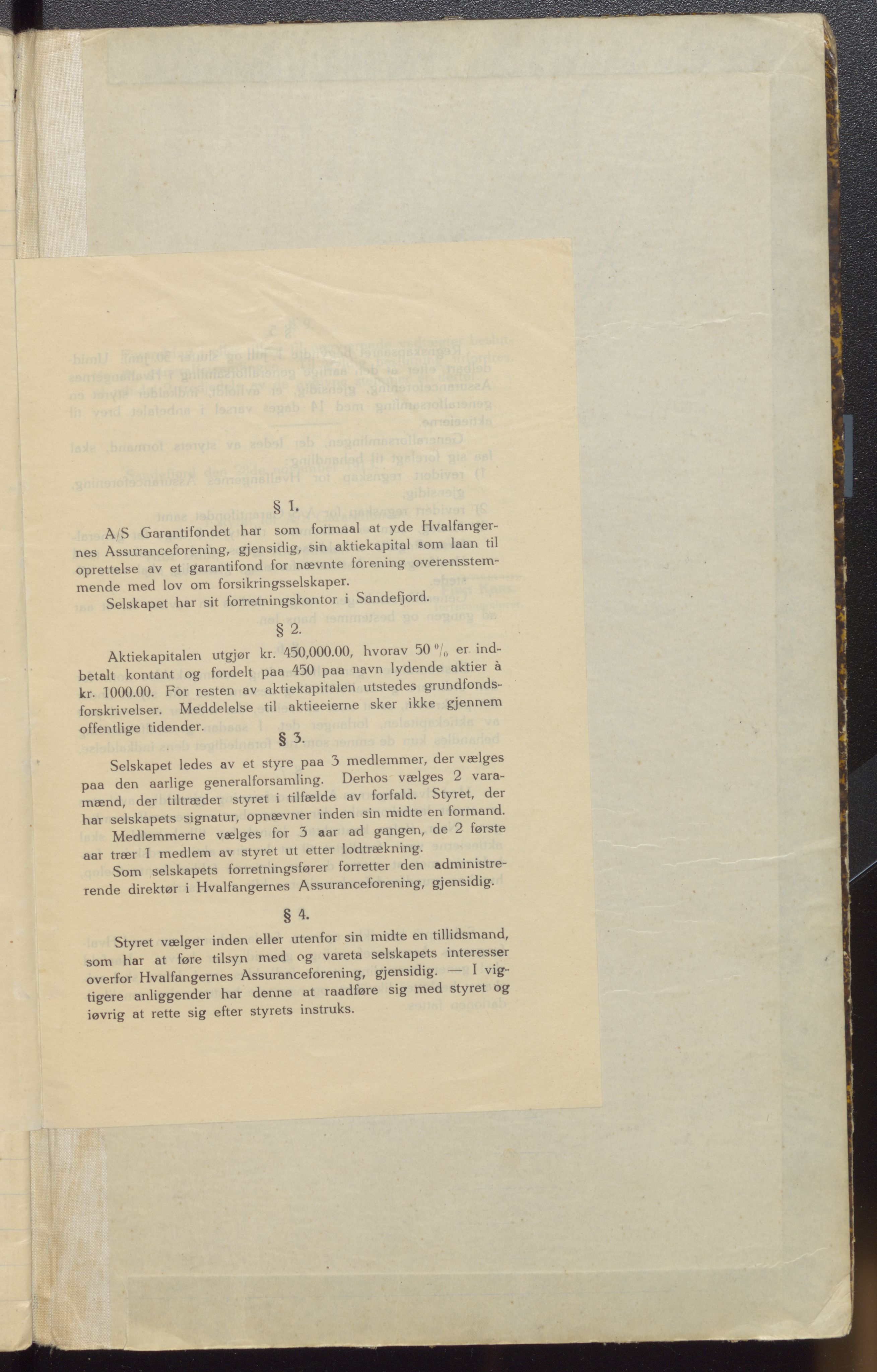 Hvalfangernes Assuranceforening, VEMU/ARS-A-1024/A/Aa, 1911-1989, p. 70