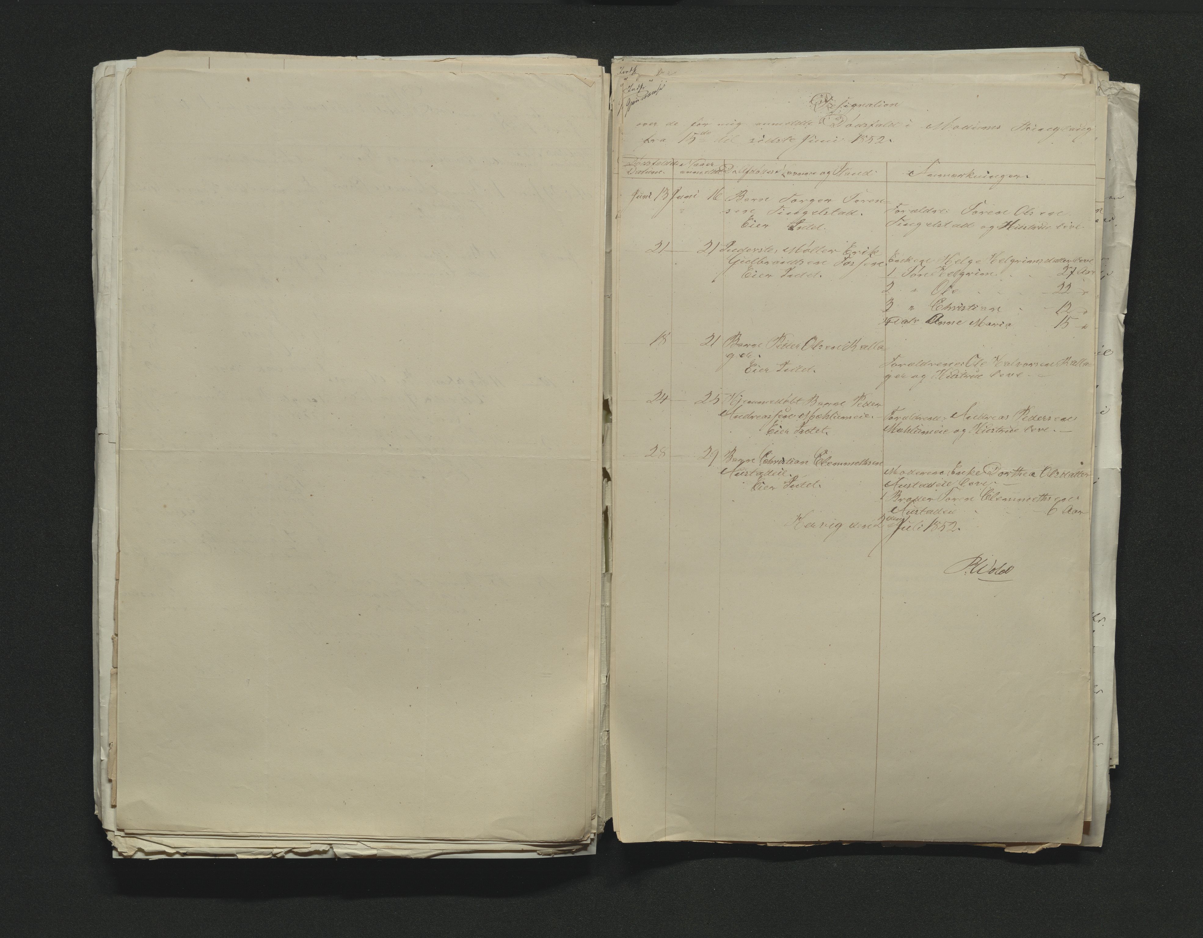 Eiker, Modum og Sigdal sorenskriveri, AV/SAKO-A-123/H/Ha/Hab/L0008: Dødsfallsmeldinger, 1850-1853