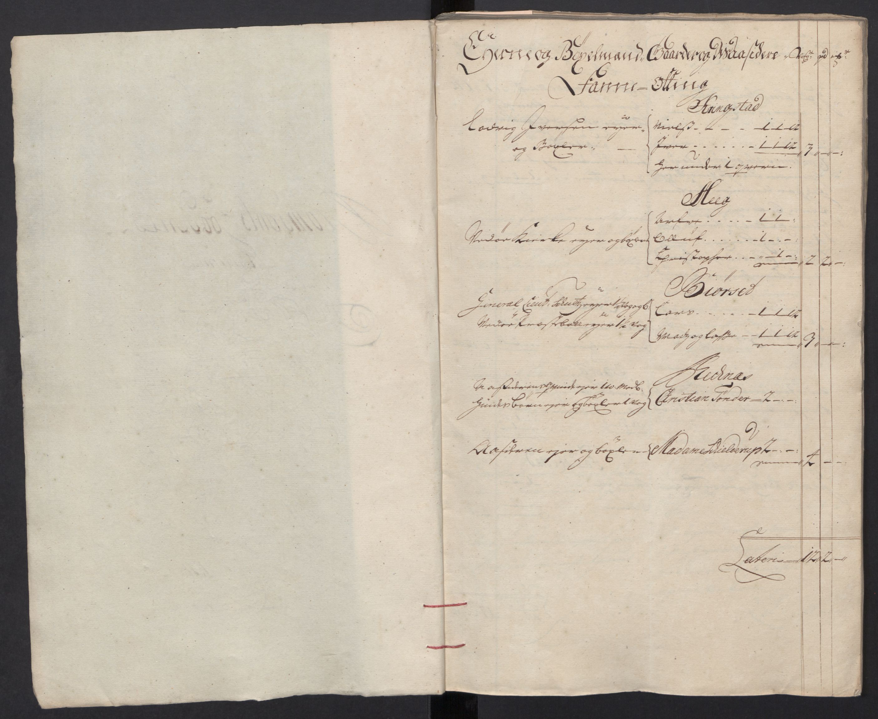 Rentekammeret inntil 1814, Reviderte regnskaper, Fogderegnskap, RA/EA-4092/R55/L3663: Fogderegnskap Romsdal, 1715-1716, p. 273