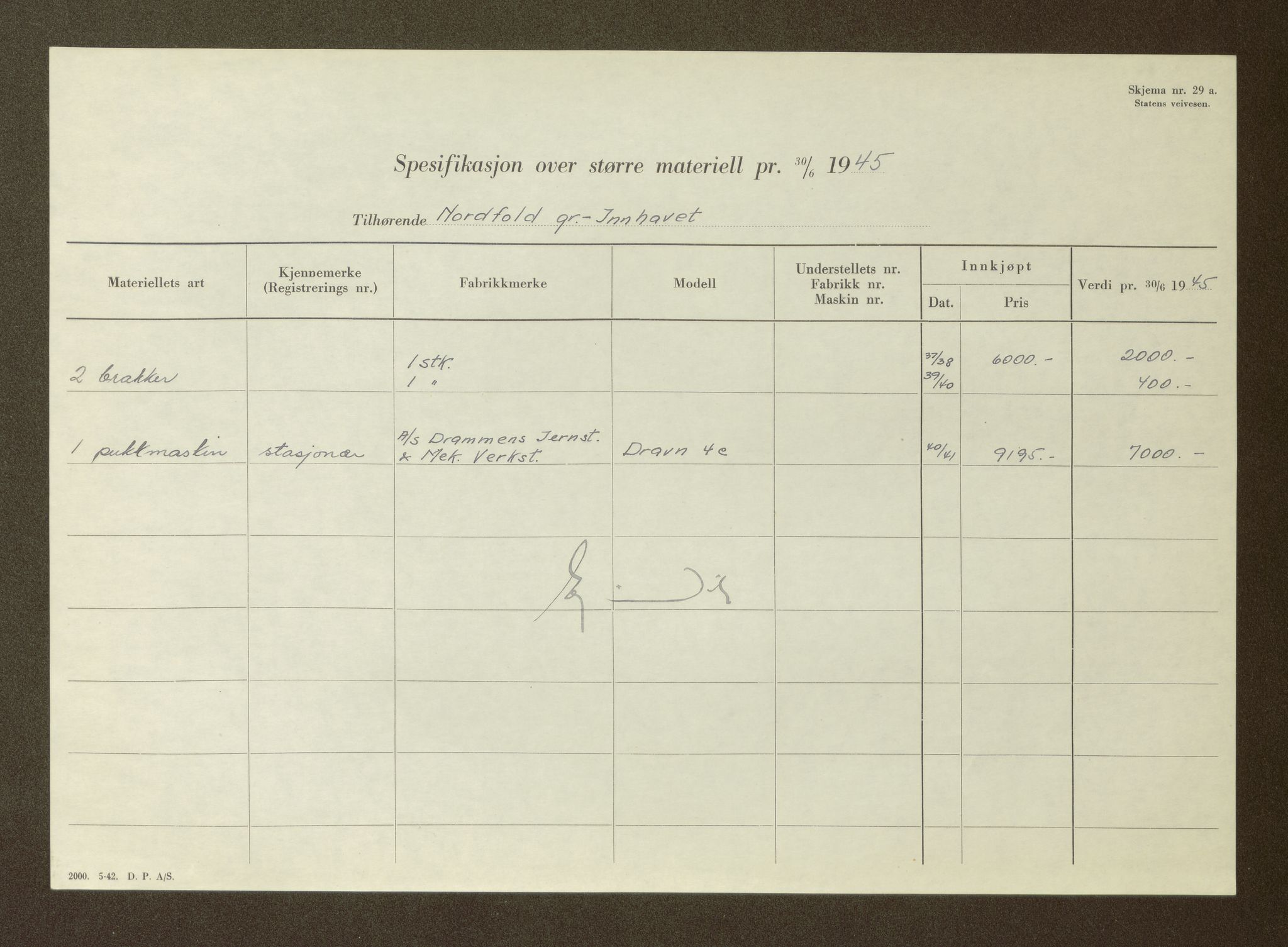 Nordland vegkontor, AV/SAT-A-4181/F/Fa/L0030: Hamarøy/Tysfjord, 1885-1948, p. 1613