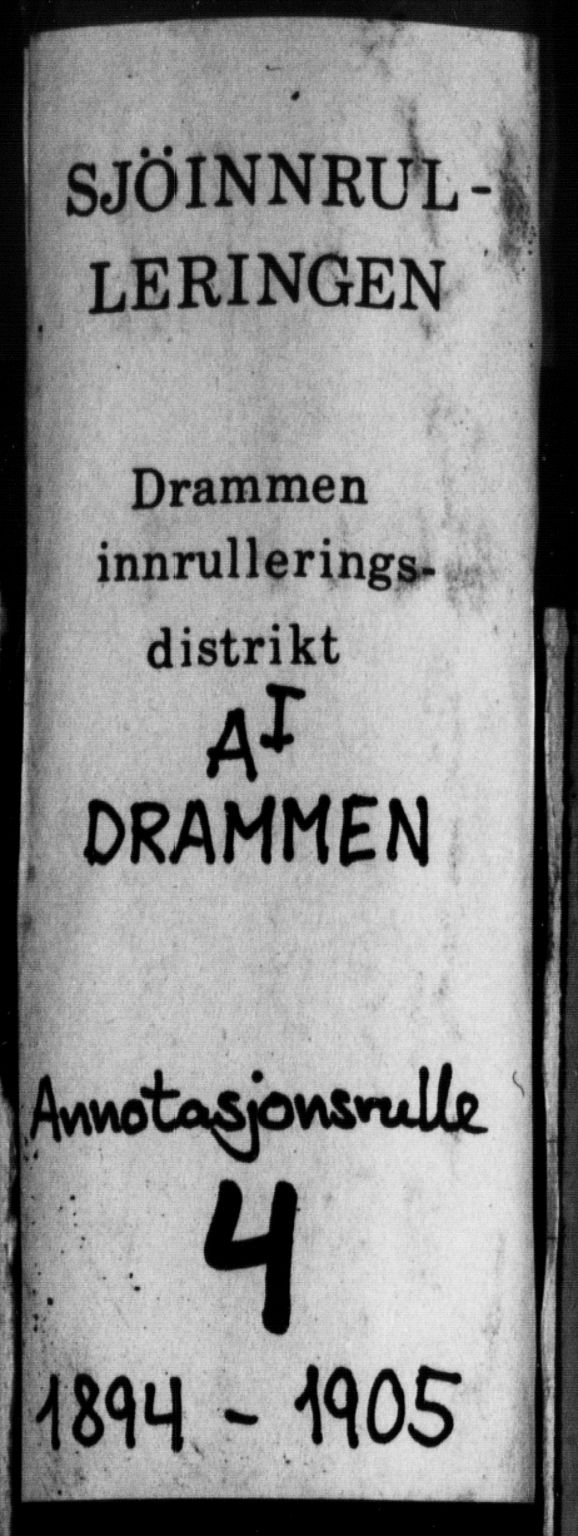 Drammen innrulleringsdistrikt, SAKO/A-781/F/Fb/L0005: Annotasjonsrulle, 1894-1905, p. 1