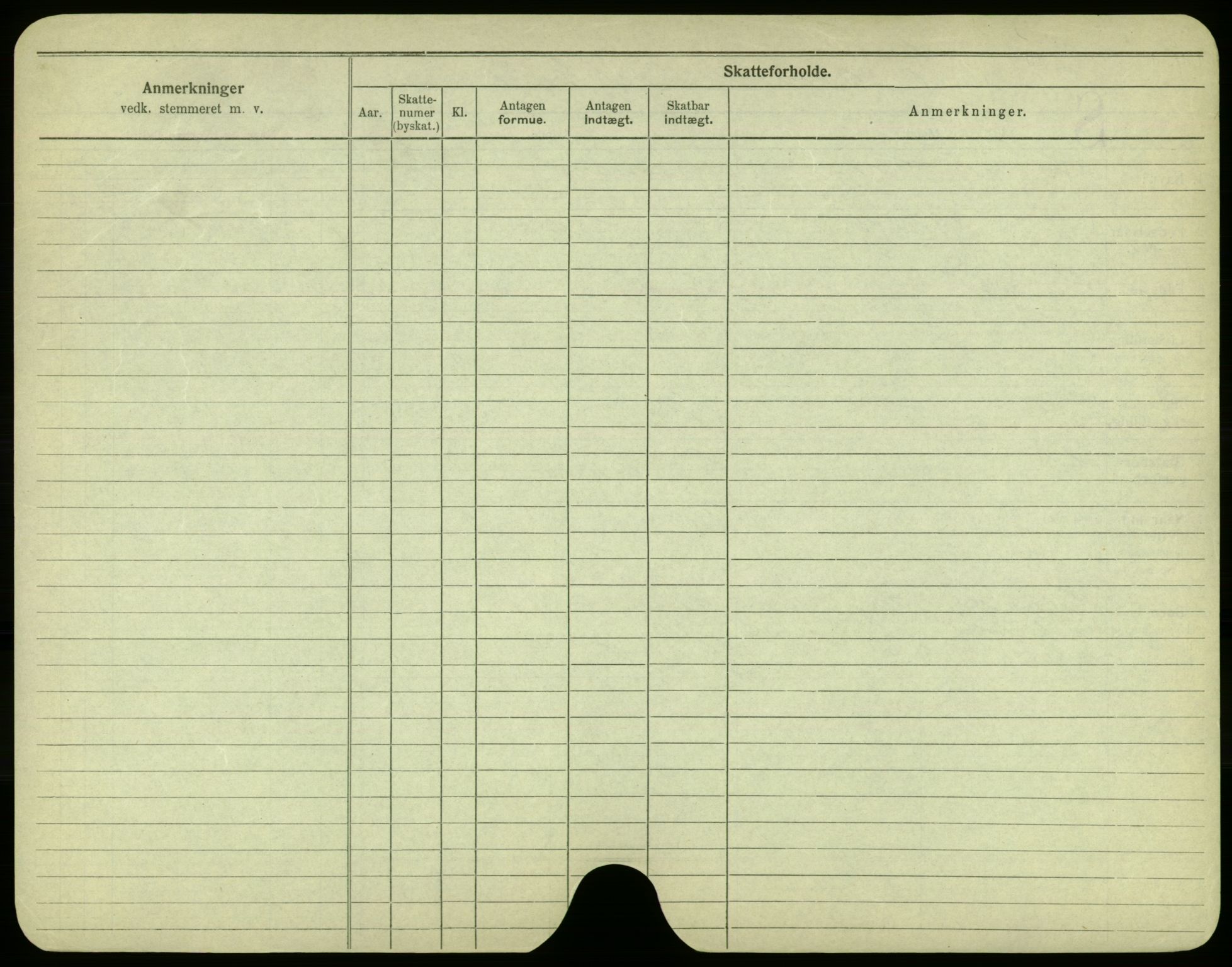 Oslo folkeregister, Registerkort, SAO/A-11715/F/Fa/Fac/L0005: Menn, 1906-1914, p. 654b