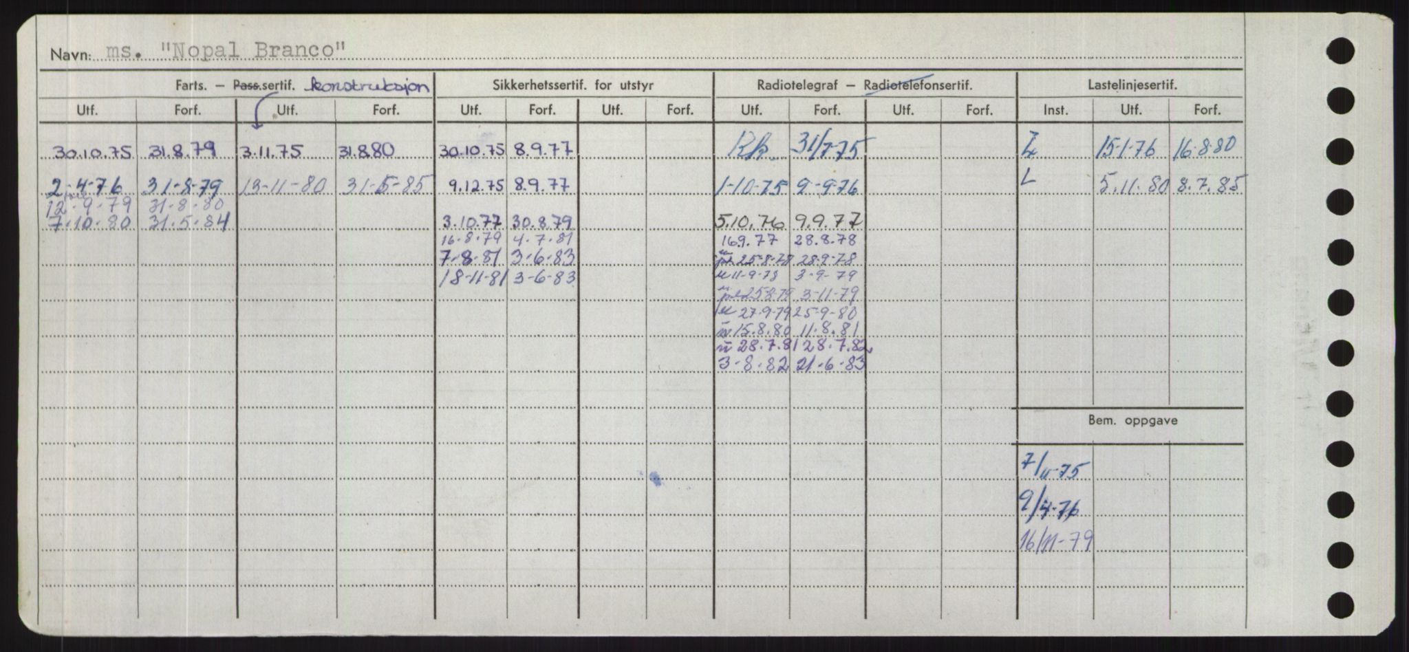 Sjøfartsdirektoratet med forløpere, Skipsmålingen, AV/RA-S-1627/H/Hd/L0026: Fartøy, N-Norhol, p. 272