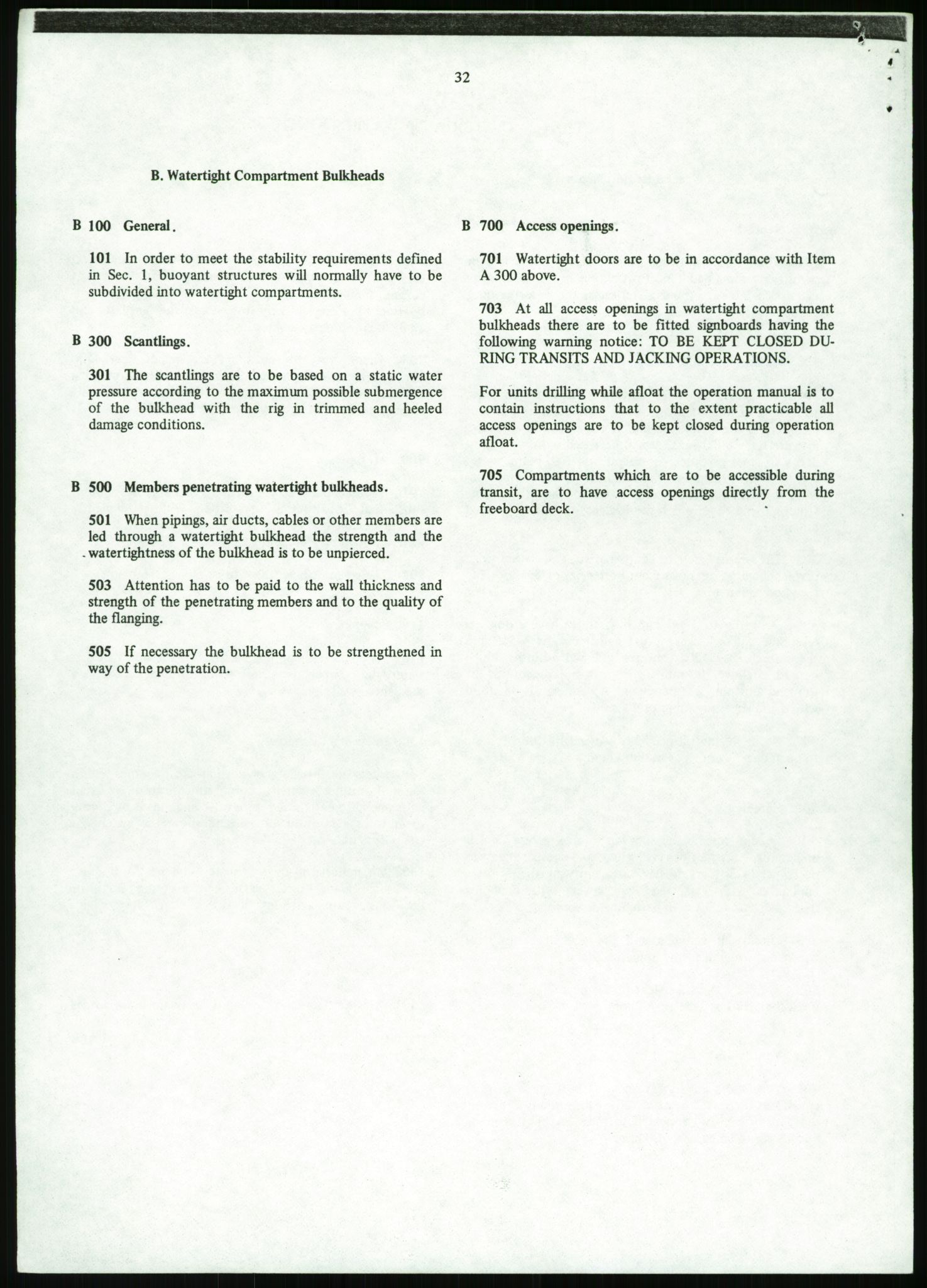 Justisdepartementet, Granskningskommisjonen ved Alexander Kielland-ulykken 27.3.1980, AV/RA-S-1165/D/L0002: I Det norske Veritas (I1-I5, I7-I11, I14-I17, I21-I28, I30-I31)/B Stavanger Drilling A/S (B4), 1980-1981, p. 520