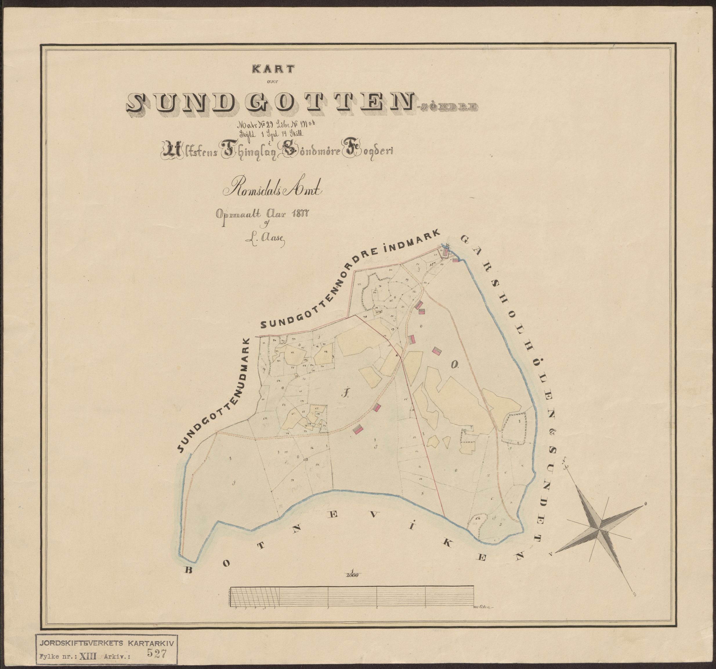 Jordskifteverkets kartarkiv, RA/S-3929/T, 1859-1988, p. 690