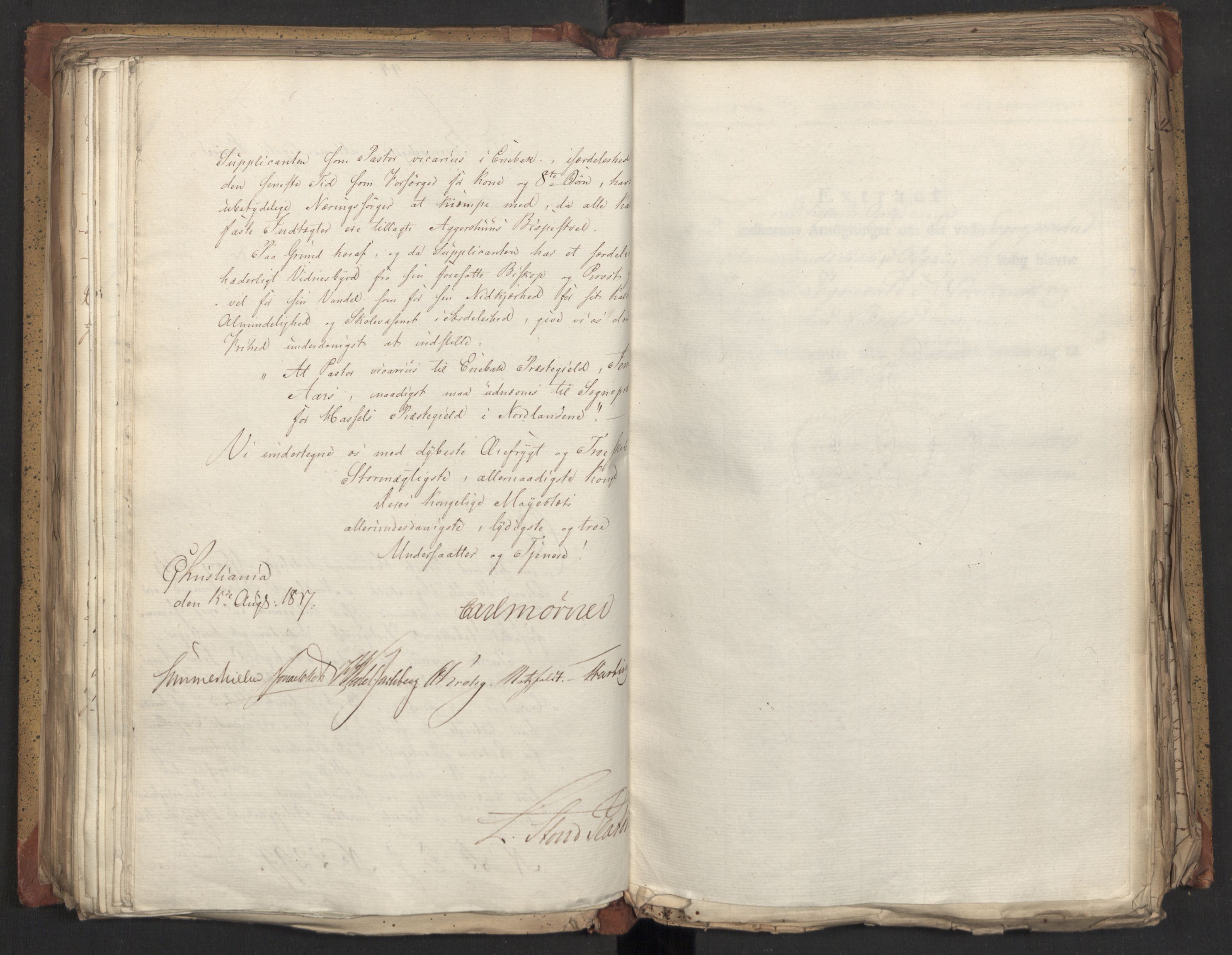 Statsrådsavdelingen i Stockholm, RA/S-1003/D/Da/L0010: Regjeringsinnstillinger nr. 2219-2392, 1817, p. 231