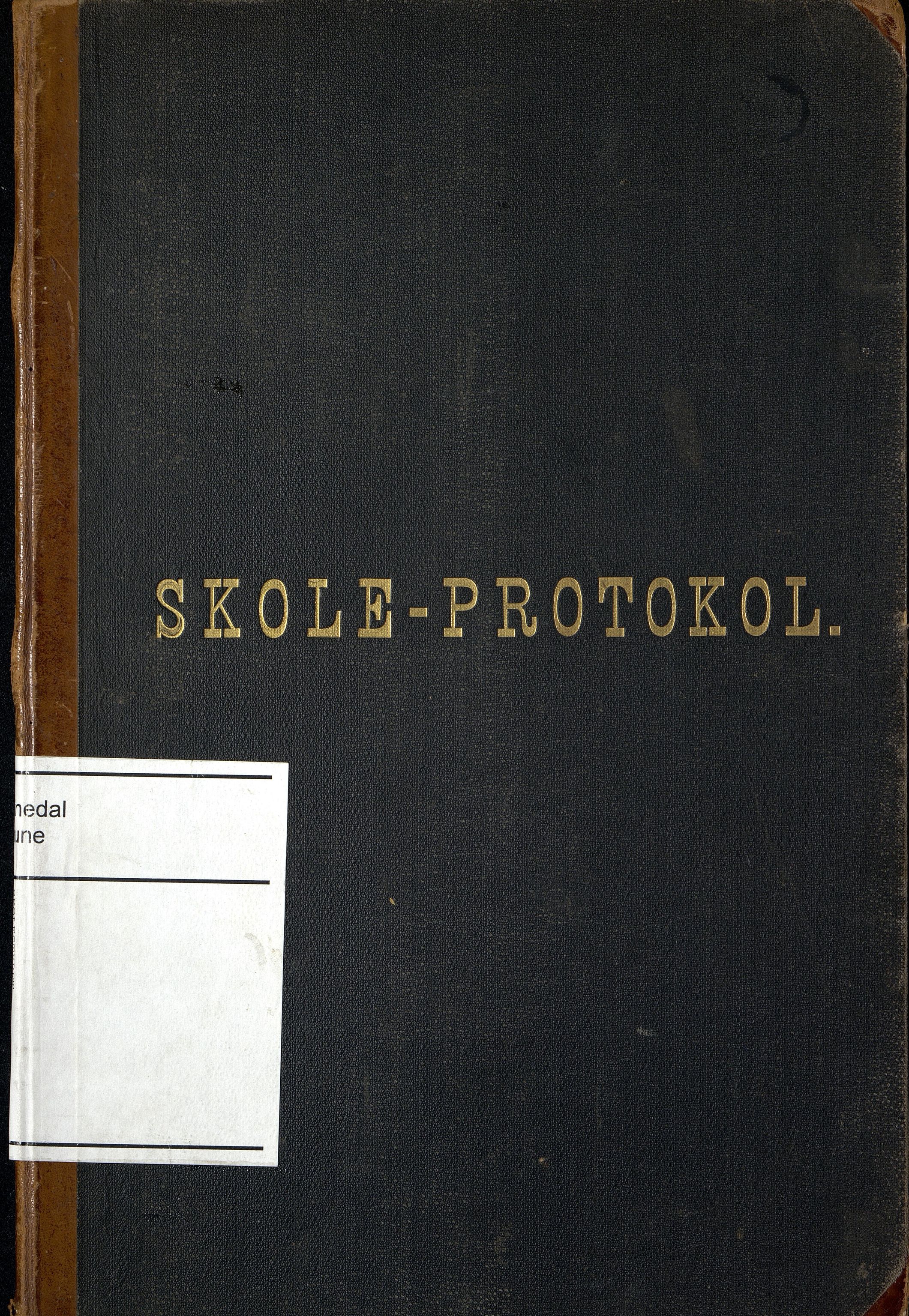 Sør-Audnedal kommune - Goksem Skole, ARKSOR/1029SØ554/G/L0001: Skoleprotokoll, 1895-1905