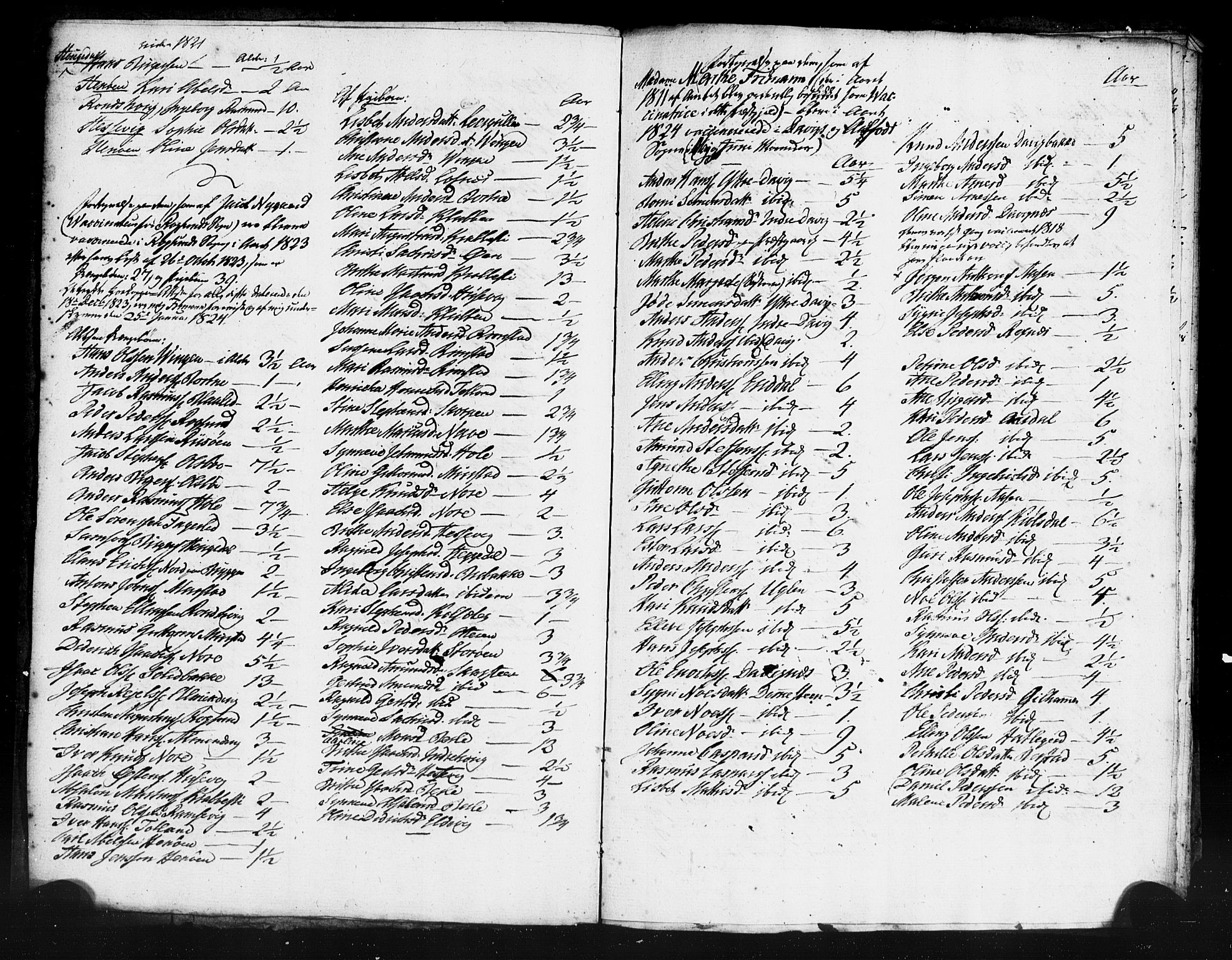 Davik sokneprestembete, SAB/A-79701/H/Haa/Haaa: Parish register (official) no. A 7, 1818-1829