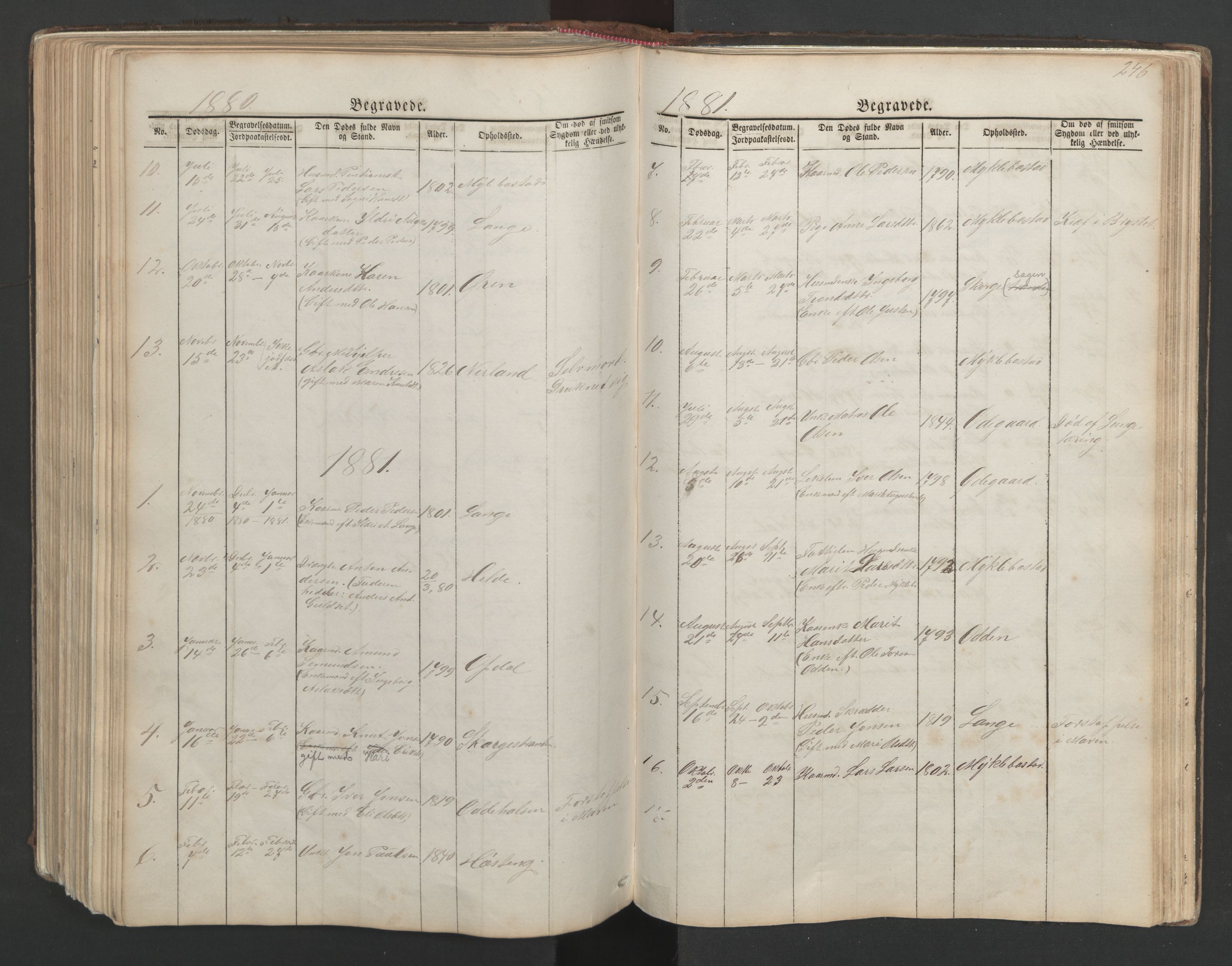 Ministerialprotokoller, klokkerbøker og fødselsregistre - Møre og Romsdal, AV/SAT-A-1454/554/L0645: Parish register (copy) no. 554C02, 1867-1946, p. 246