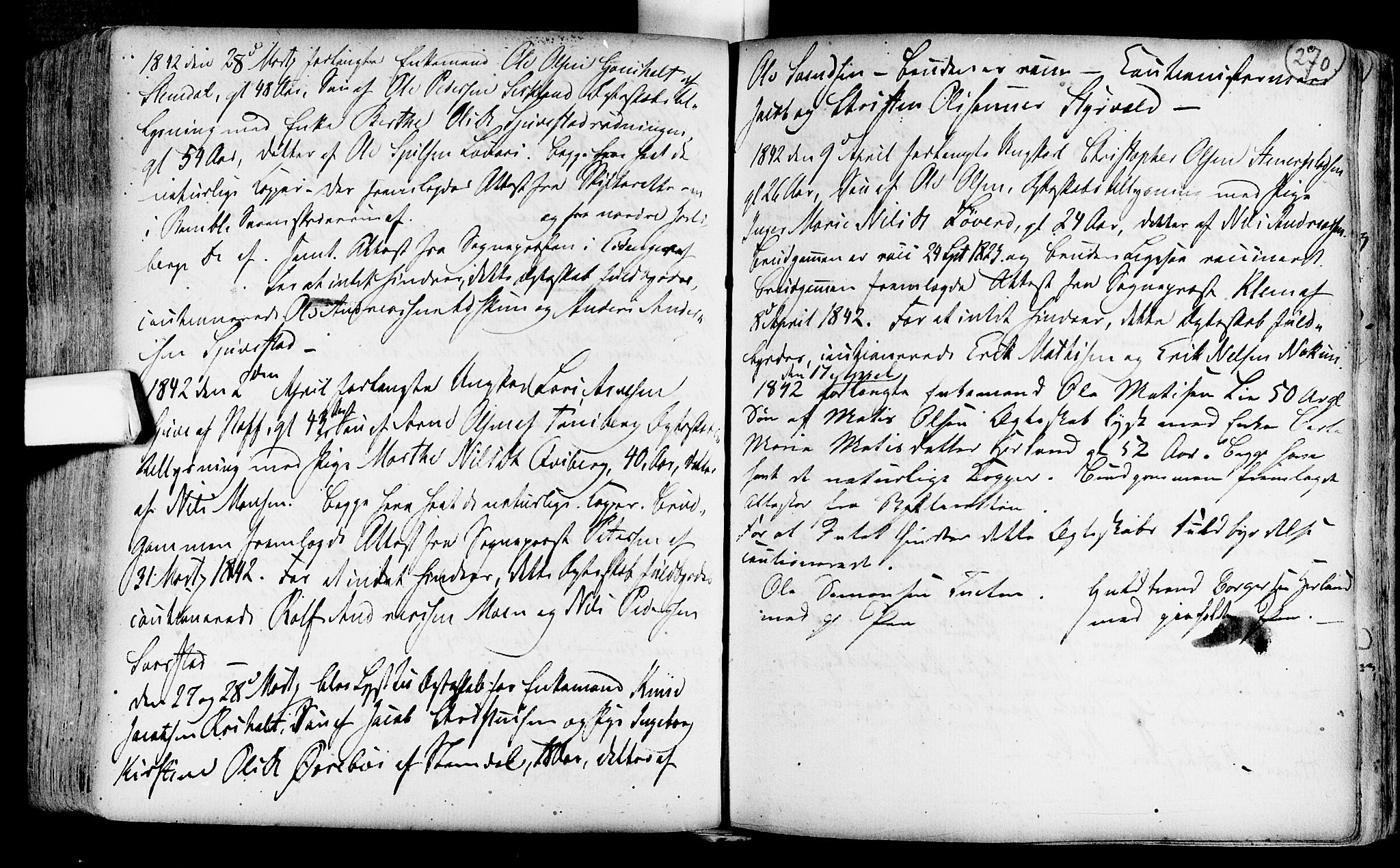 Lardal kirkebøker, SAKO/A-350/F/Fa/L0004: Parish register (official) no. i 4, 1733-1815, p. 270