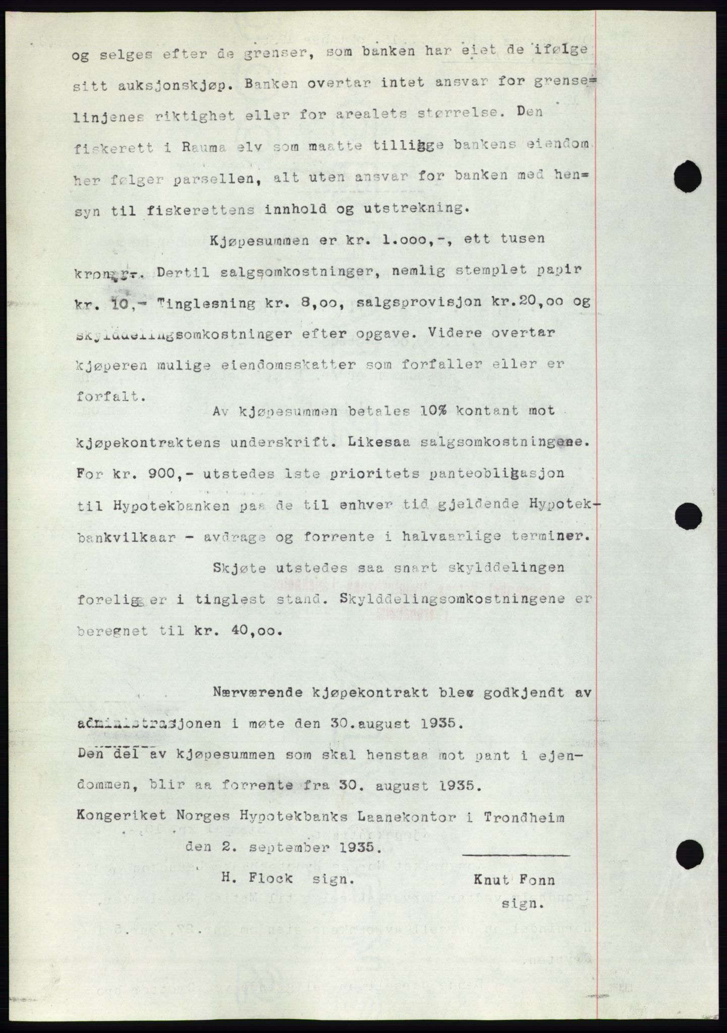 Romsdal sorenskriveri, AV/SAT-A-4149/1/2/2C/L0067: Mortgage book no. 61, 1935-1935, Deed date: 15.10.1935