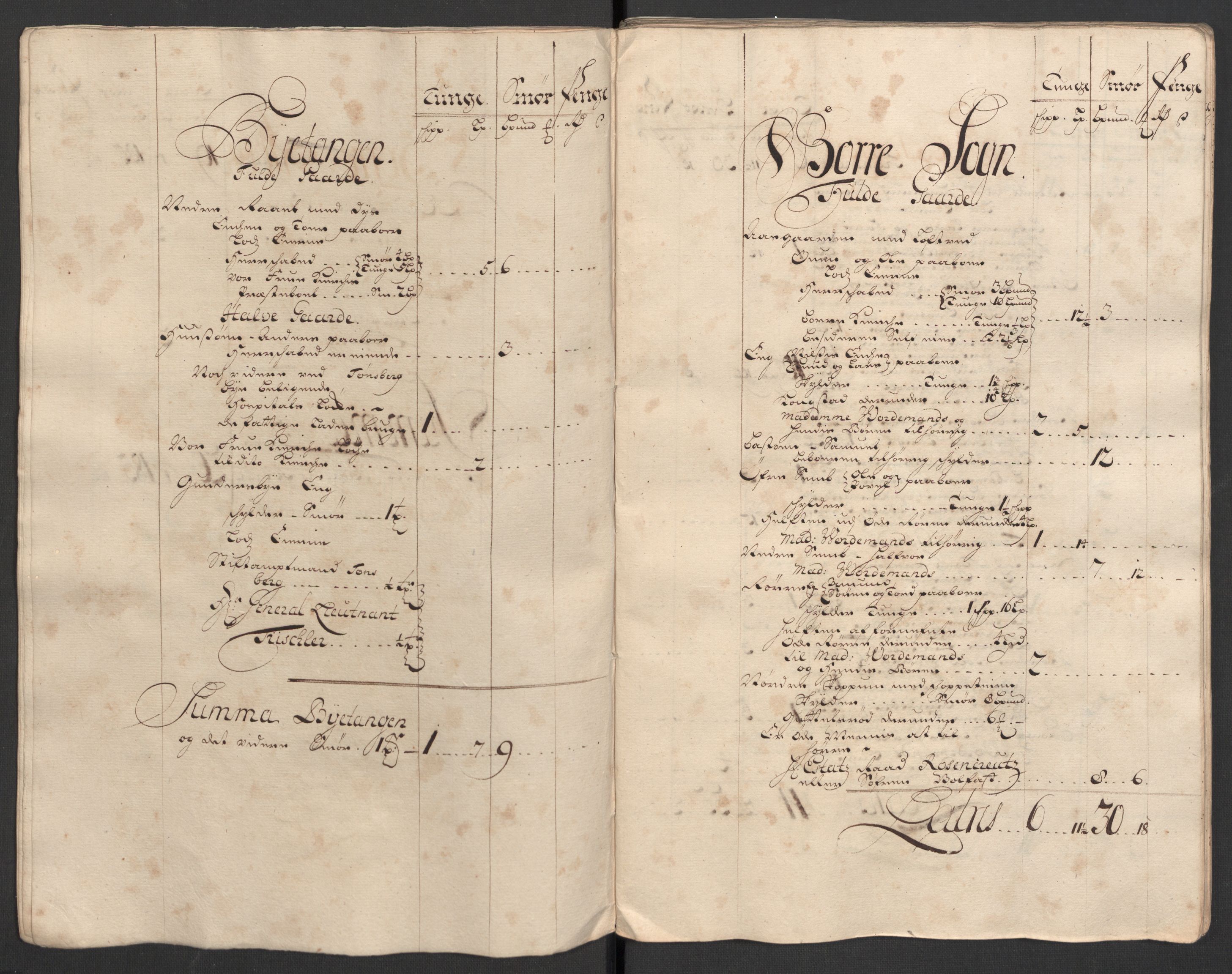 Rentekammeret inntil 1814, Reviderte regnskaper, Fogderegnskap, RA/EA-4092/R32/L1874: Fogderegnskap Jarlsberg grevskap, 1709, p. 30