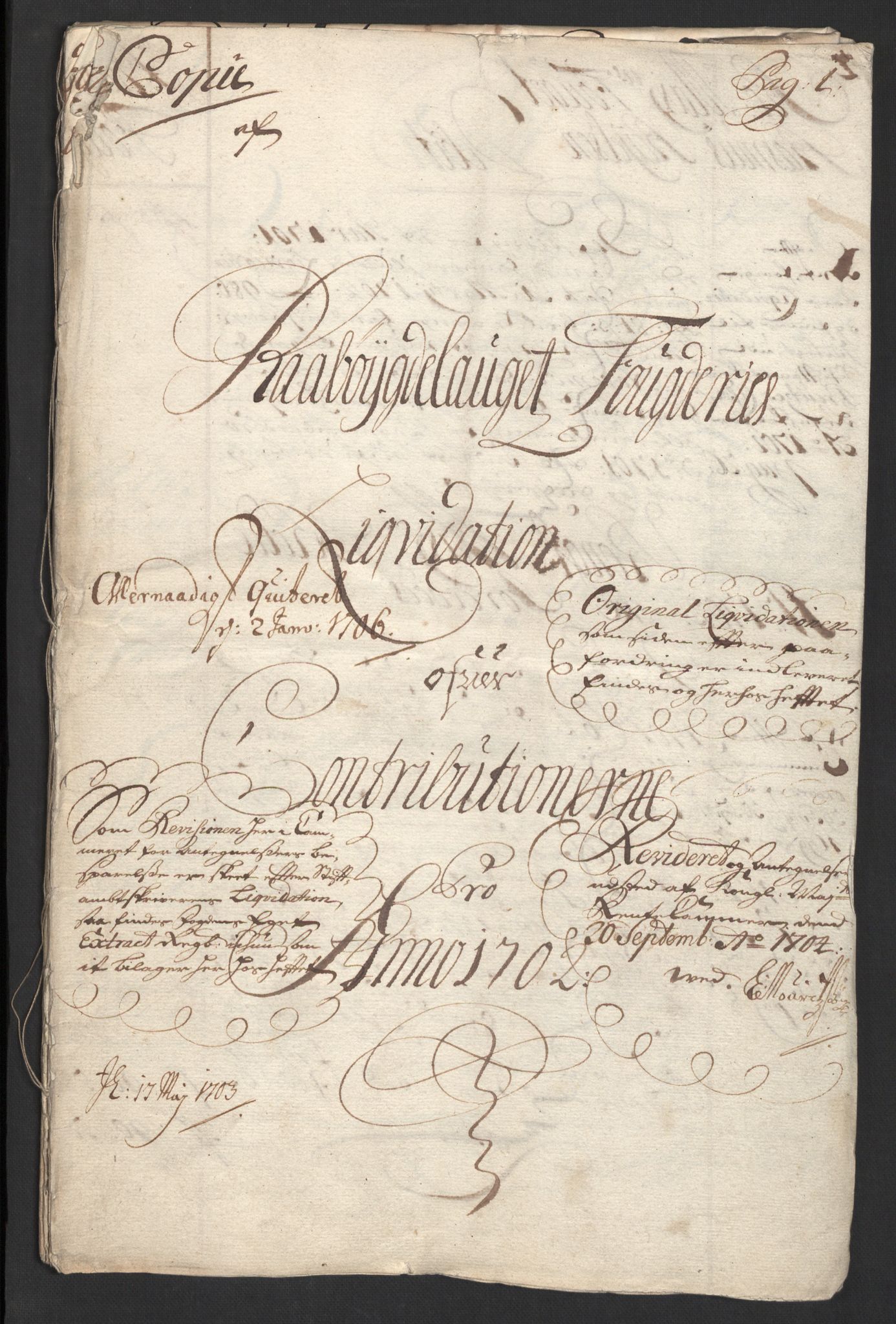 Rentekammeret inntil 1814, Reviderte regnskaper, Fogderegnskap, AV/RA-EA-4092/R40/L2446: Fogderegnskap Råbyggelag, 1700-1702, p. 254