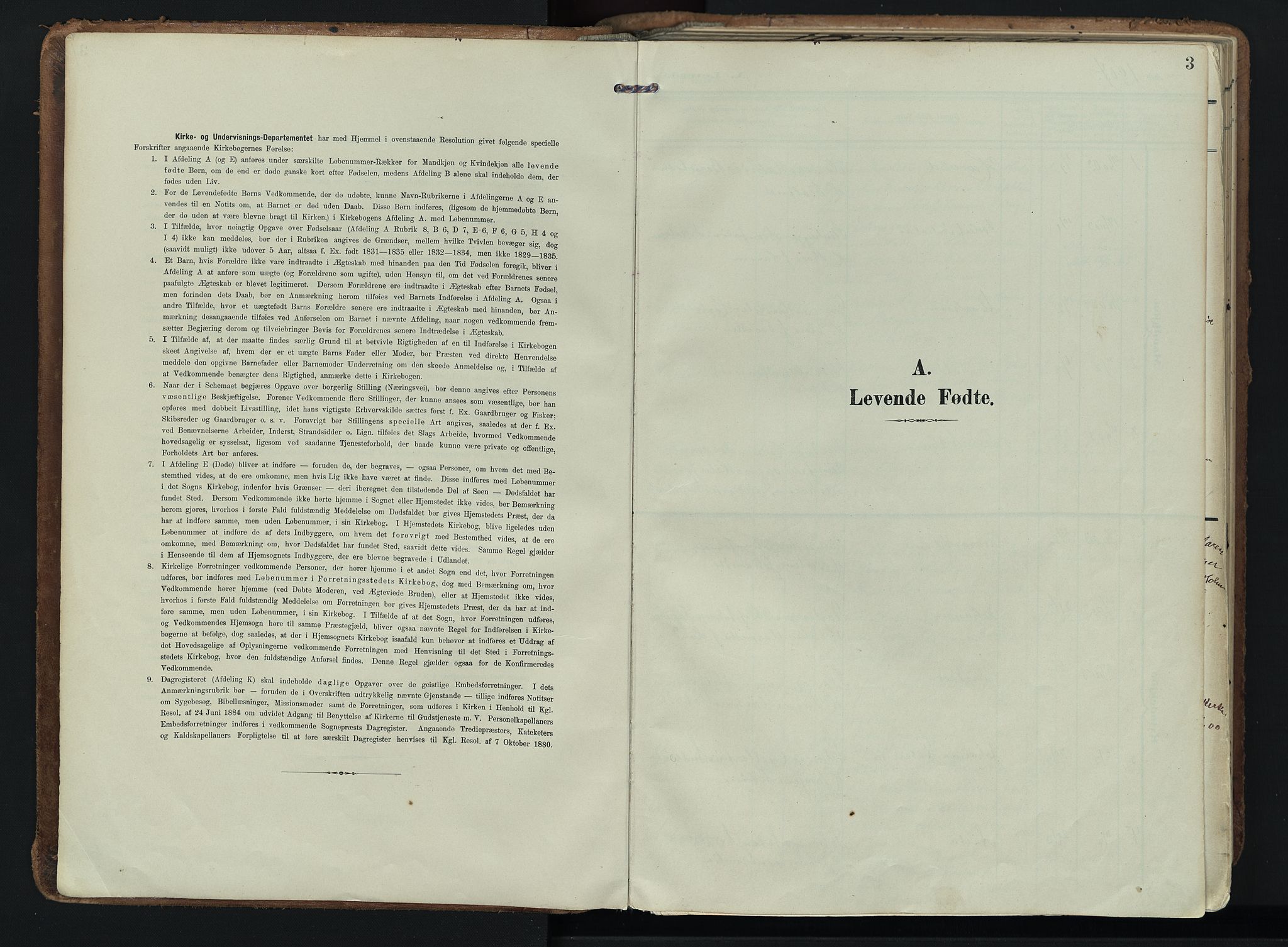 Hedrum kirkebøker, SAKO/A-344/F/Fa/L0010: Parish register (official) no. I 10, 1904-1918, p. 3