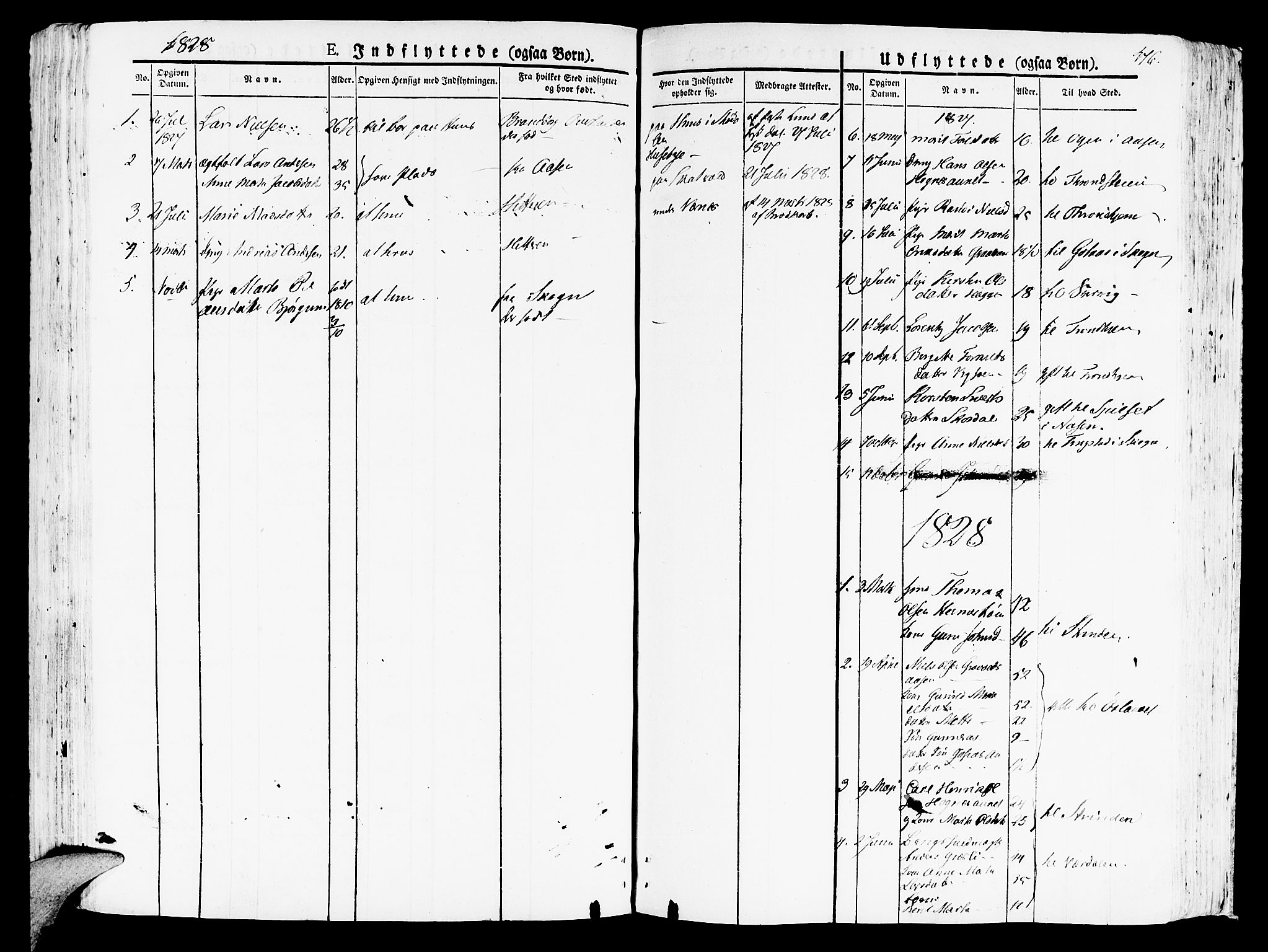 Ministerialprotokoller, klokkerbøker og fødselsregistre - Nord-Trøndelag, SAT/A-1458/709/L0070: Parish register (official) no. 709A10, 1820-1832, p. 476