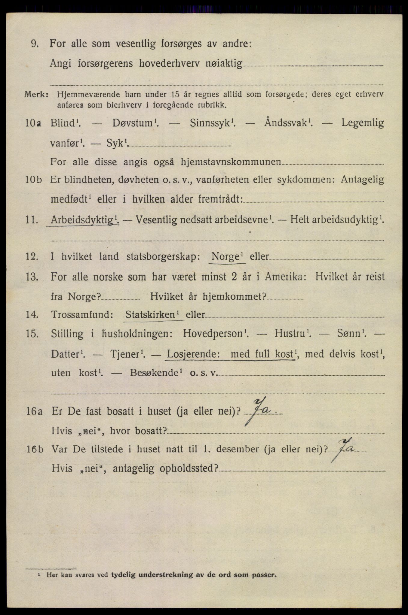 SAKO, 1920 census for Øvre Sandsvær, 1920, p. 3739