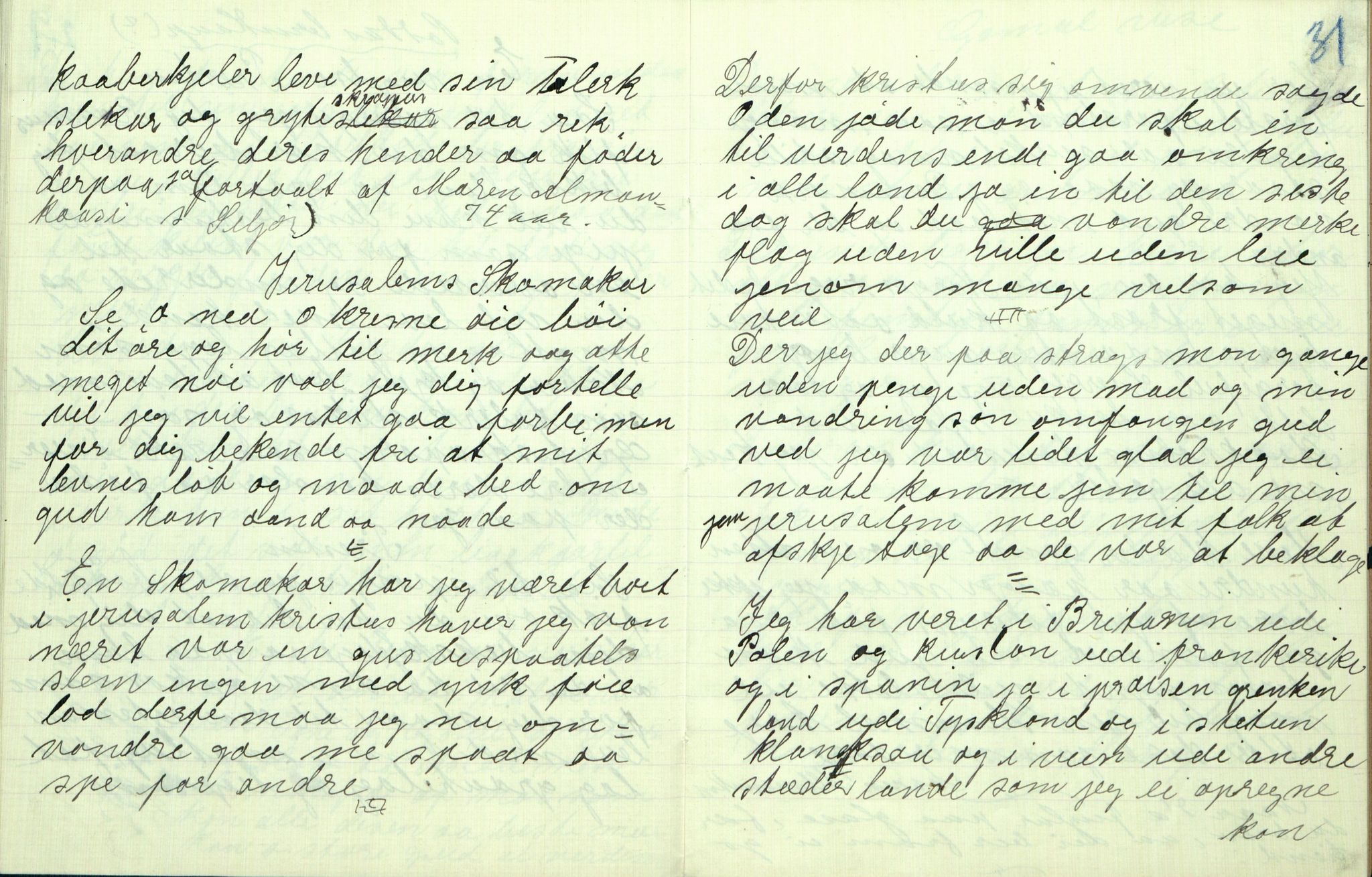 Rikard Berge, TEMU/TGM-A-1003/F/L0010/0001: 357-380 / 357 Oppskrifter etter Gunnhild Kivle, Seljord, 1916-1918, p. 30-31