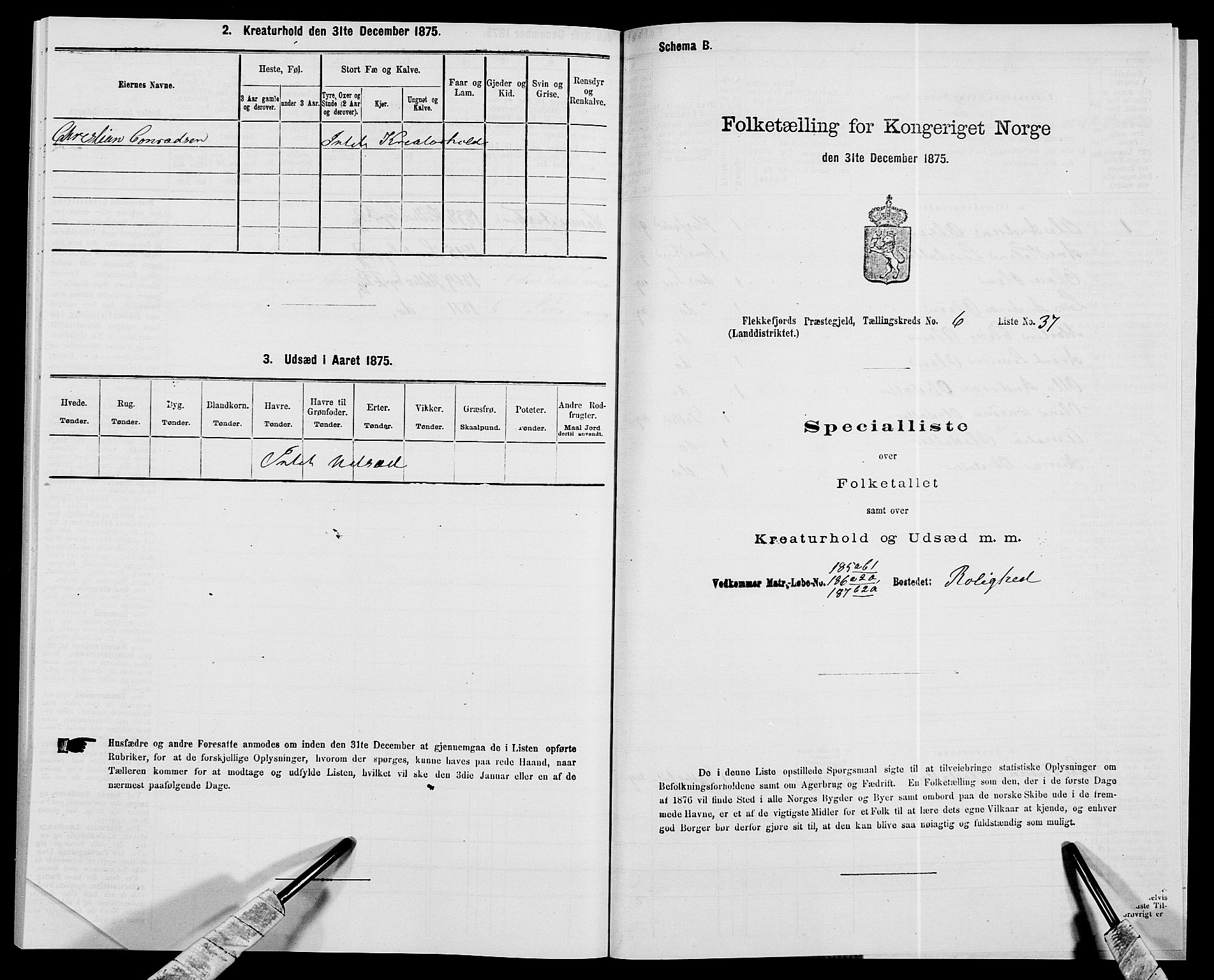 SAK, 1875 census for 1042L Flekkefjord/Nes og Hidra, 1875, p. 859