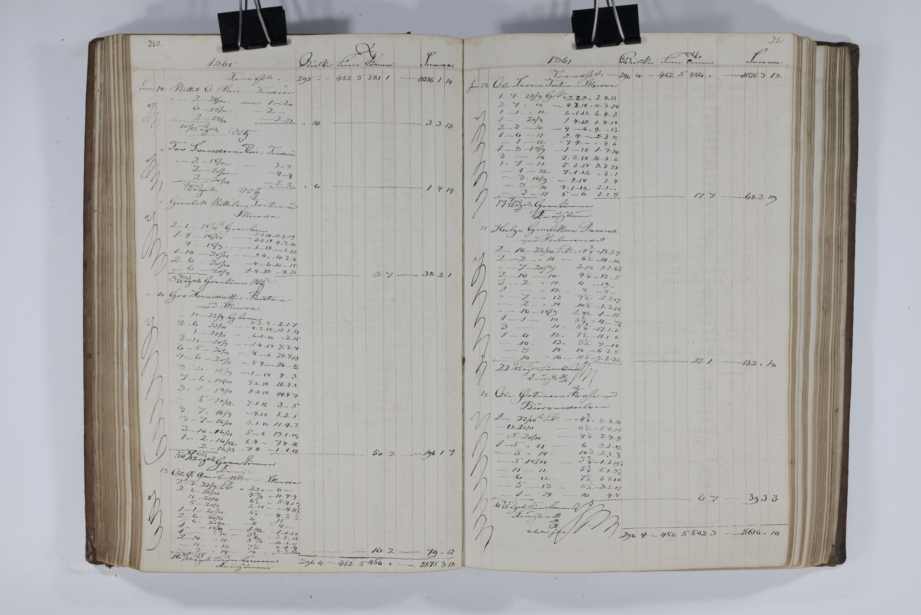 Blehr/ Kjellestad, TEMU/TGM-A-1212/E/Ea/L0003: Merkebok, 1858-1869, p. 151