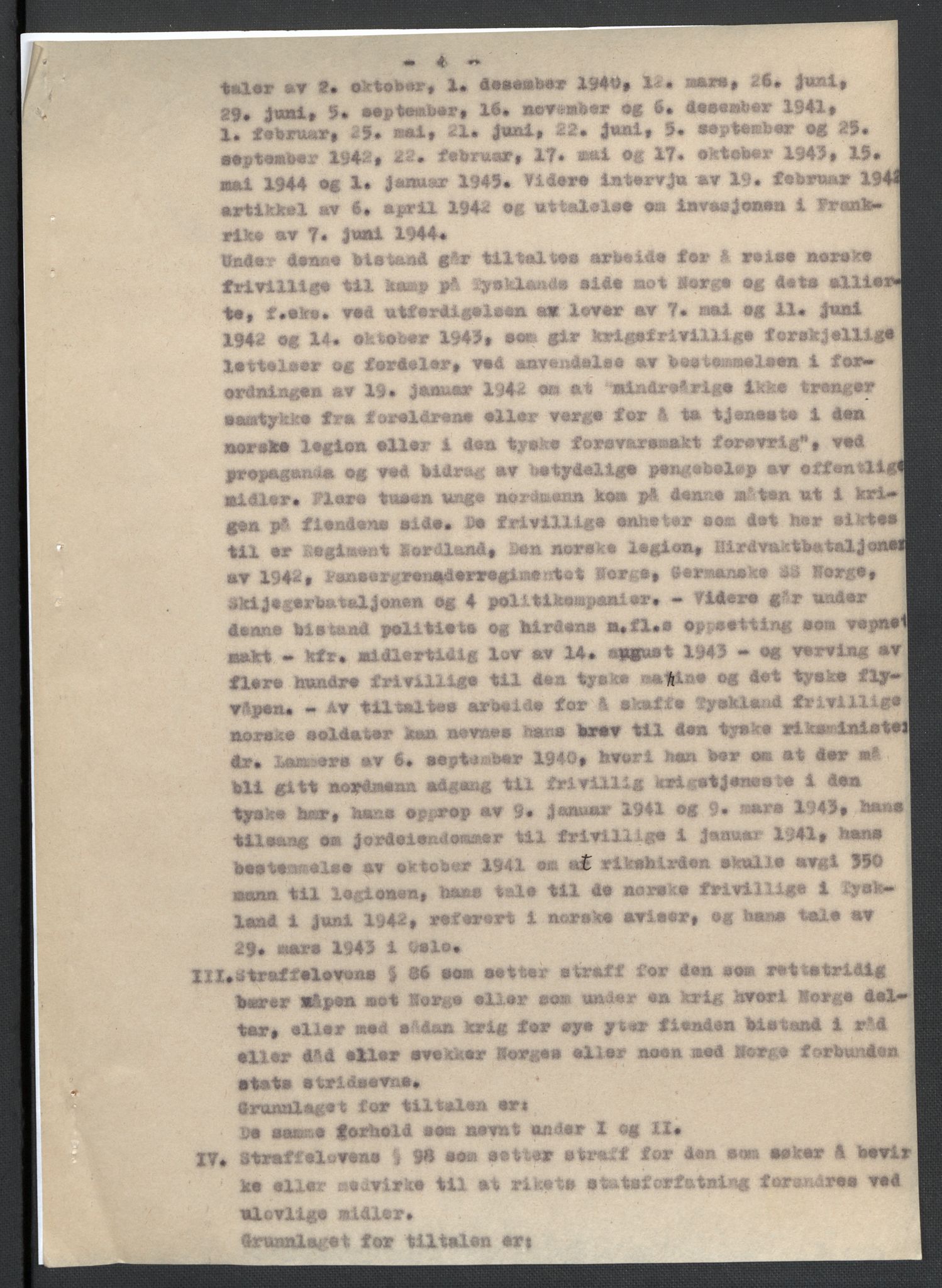 Landssvikarkivet, Oslo politikammer, AV/RA-S-3138-01/D/Da/L0003: Dnr. 29, 1945, p. 1536