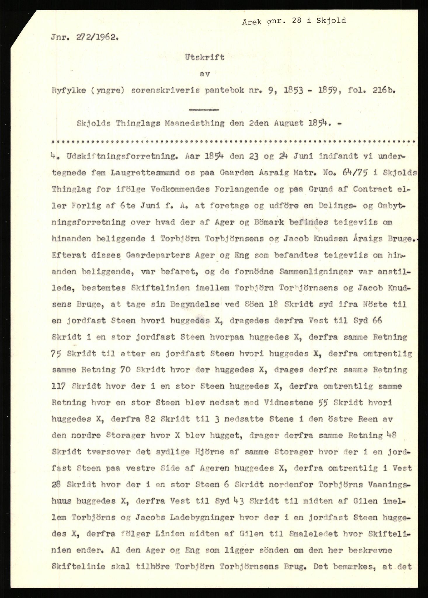 Statsarkivet i Stavanger, SAST/A-101971/03/Y/Yj/L0100: Avskrifter sortert etter gårdsnavn: Ålgård - Årsland, 1750-1930, p. 432