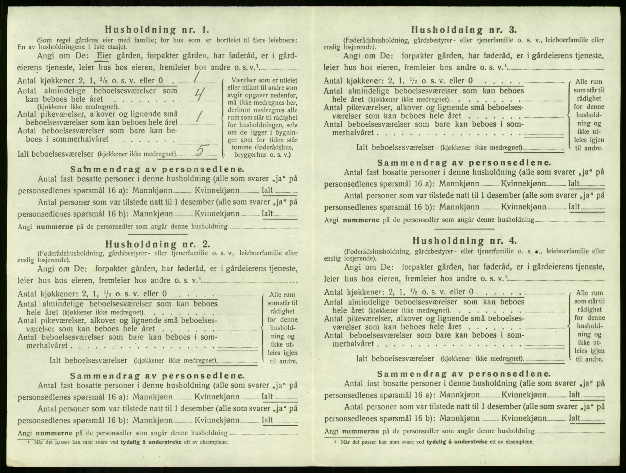 SAKO, 1920 census for Våle, 1920, p. 68