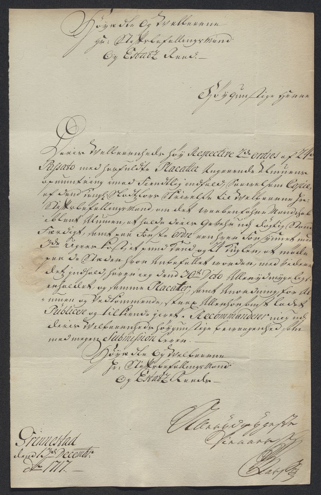 Kristiania stiftamt, AV/SAO-A-10386/E/Ed/Ede/L0006: Fogder, 1717, p. 244