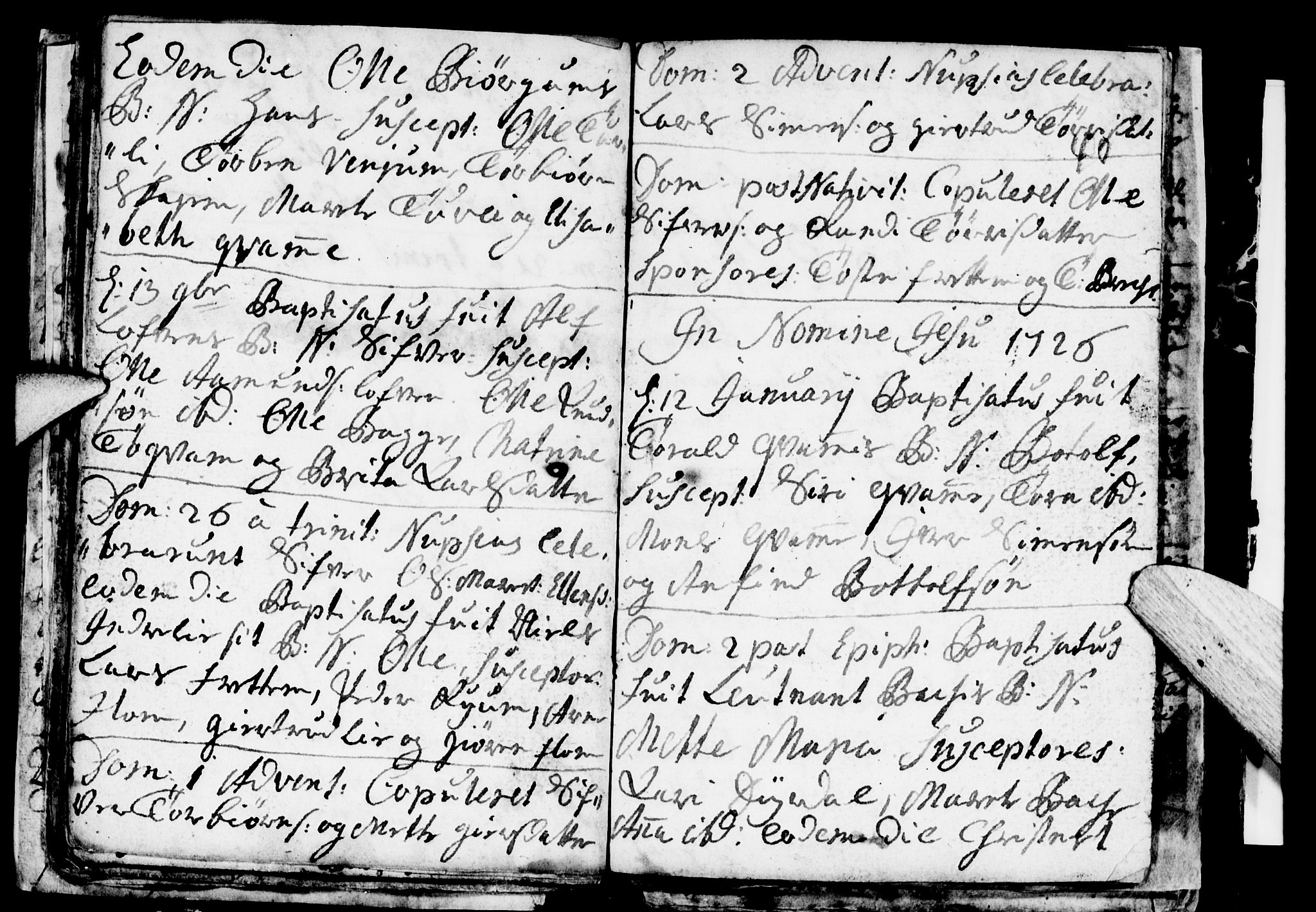 Aurland sokneprestembete, SAB/A-99937/H/Ha/Haa/L0001: Parish register (official) no. A 1, 1716-1734, p. 40