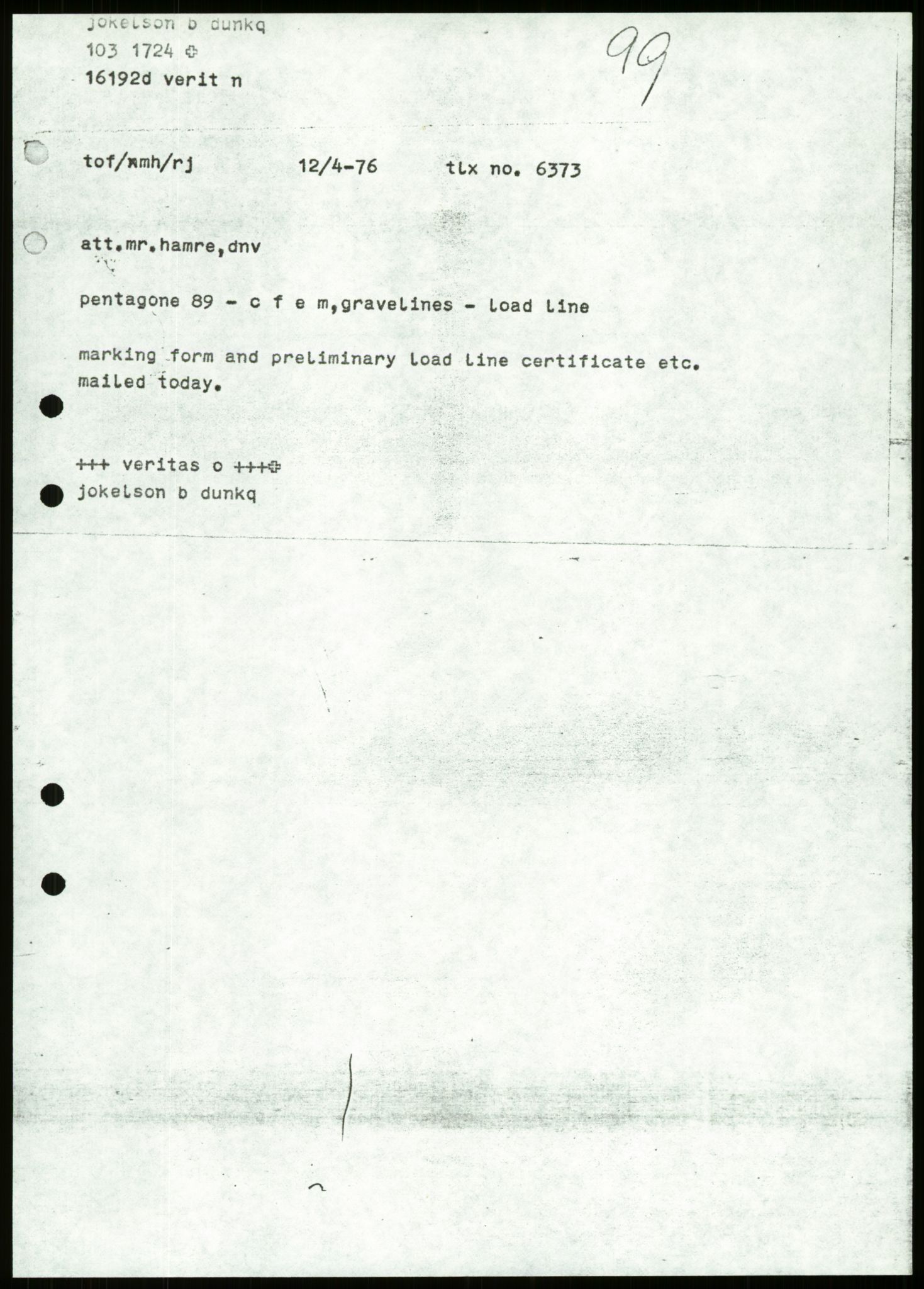 Justisdepartementet, Granskningskommisjonen ved Alexander Kielland-ulykken 27.3.1980, AV/RA-S-1165/D/L0013: H Sjøfartsdirektoratet og Skipskontrollen (H25-H43, H45, H47-H48, H50, H52)/I Det norske Veritas (I34, I41, I47), 1980-1981, p. 744