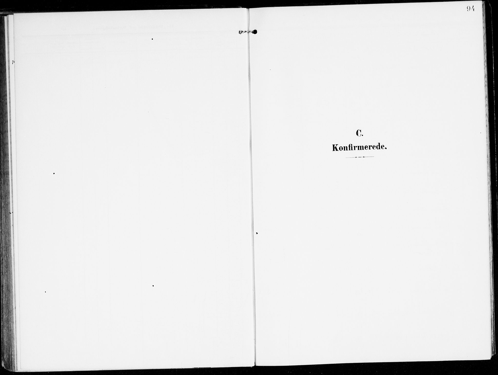 Lavik sokneprestembete, AV/SAB-A-80901: Parish register (official) no. C 2, 1904-1921, p. 94