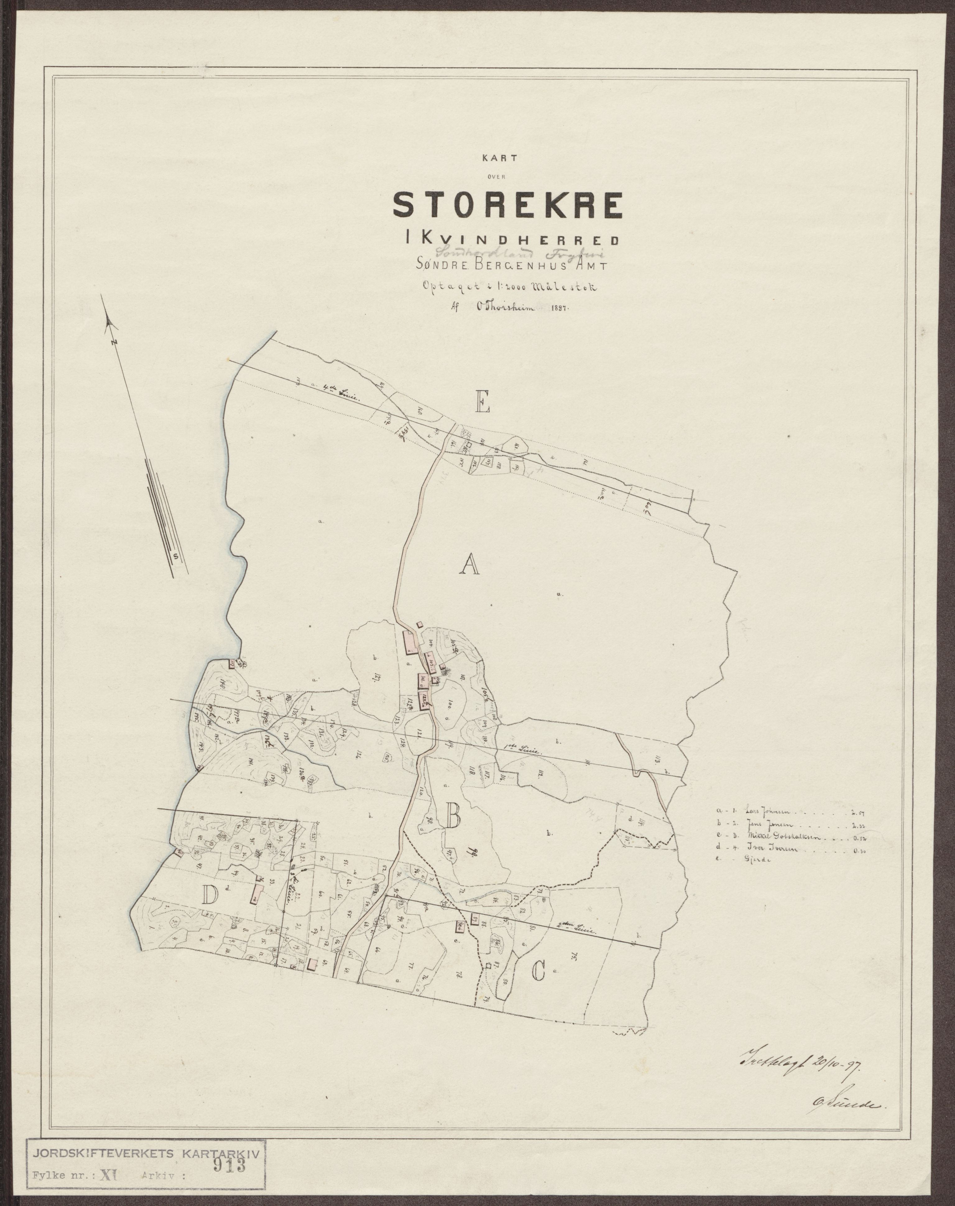Jordskifteverkets kartarkiv, RA/S-3929/T, 1859-1988, p. 1057