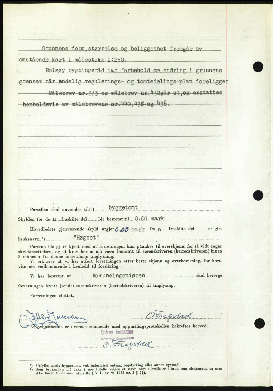 Romsdal sorenskriveri, AV/SAT-A-4149/1/2/2C: Mortgage book no. A32, 1950-1950, Diary no: : 281/1950