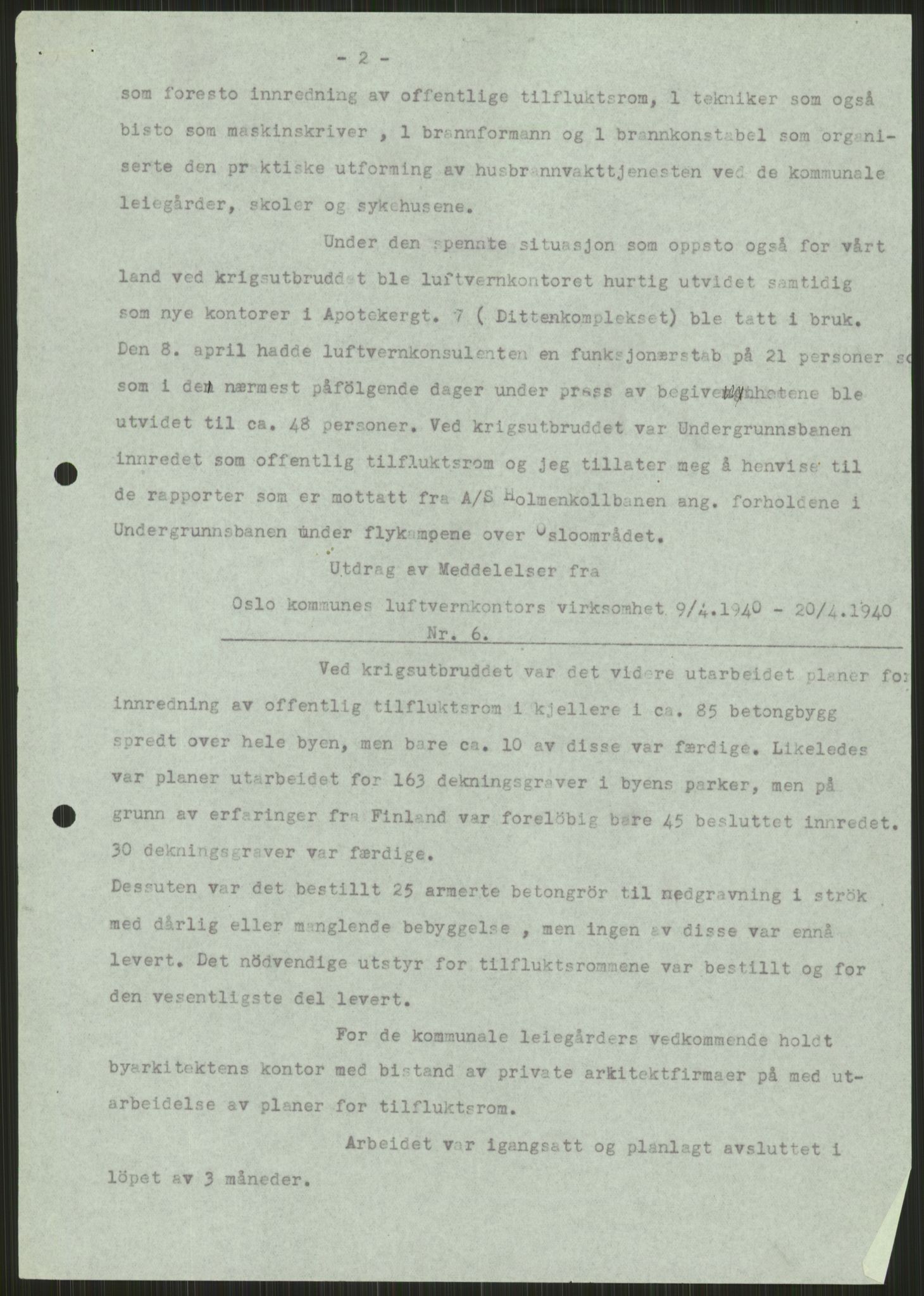 Forsvaret, Forsvarets krigshistoriske avdeling, AV/RA-RAFA-2017/Y/Ya/L0013: II-C-11-31 - Fylkesmenn.  Rapporter om krigsbegivenhetene 1940., 1940, p. 567